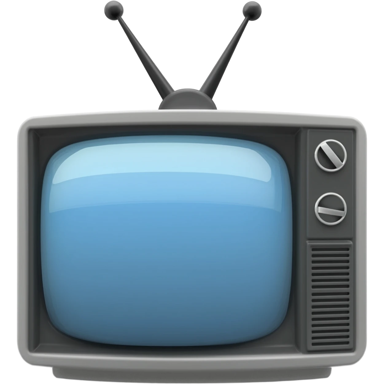 Tv with a tower emoji