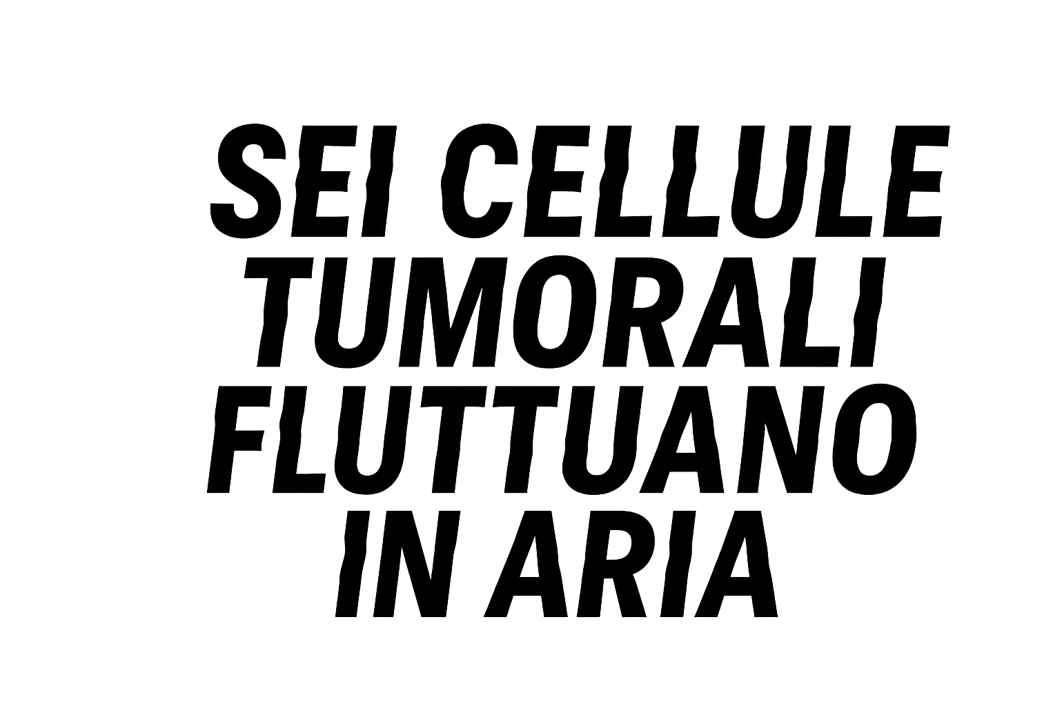 SEI CELLULE TUMORALI FLUTTUANO IN ARIA emoji