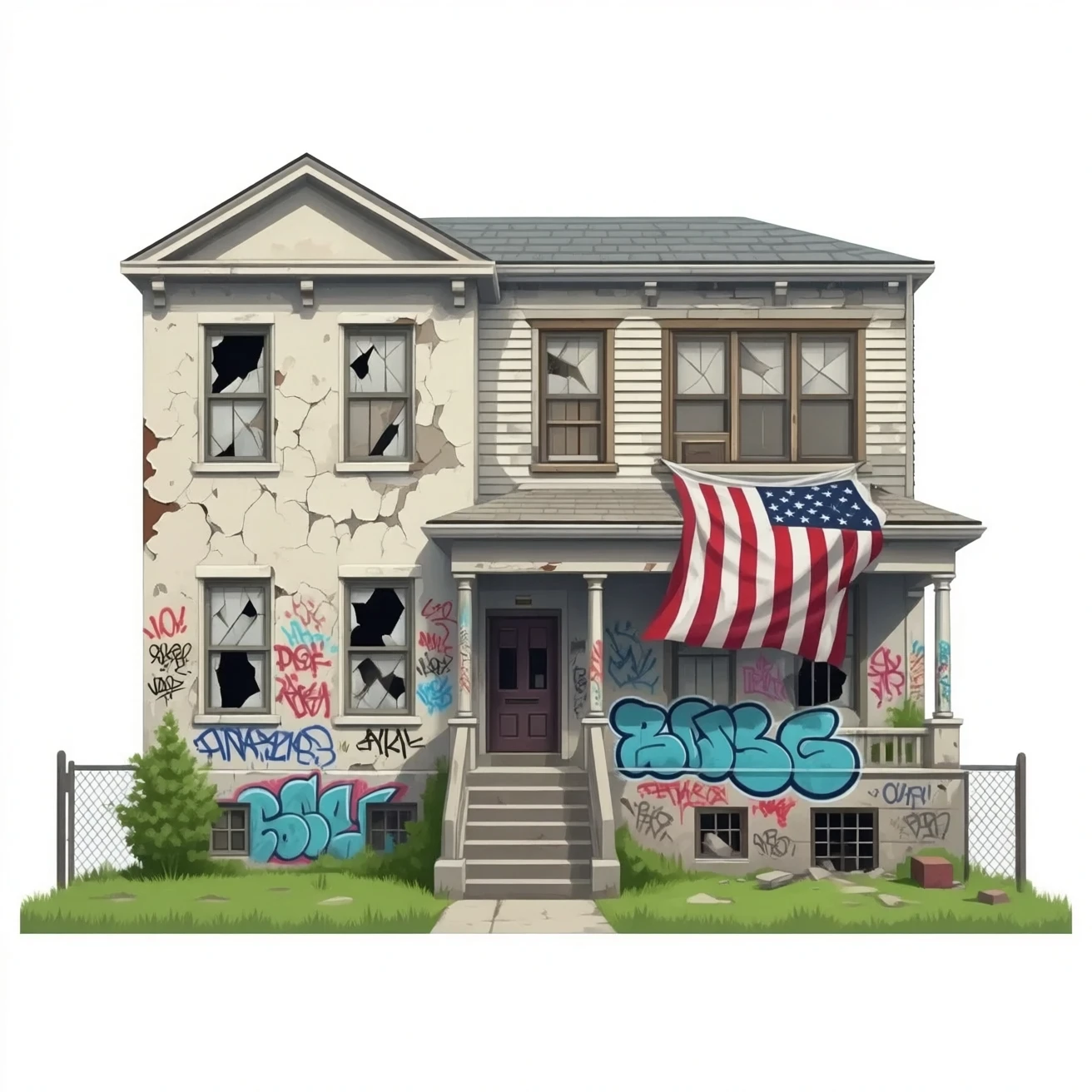 the white house if it was a ghetto in compton emoji