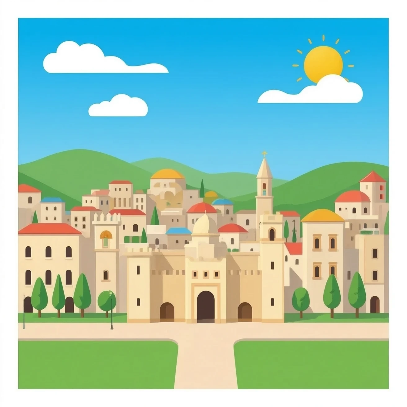 Tizi town my city Sweet foods  town emoji