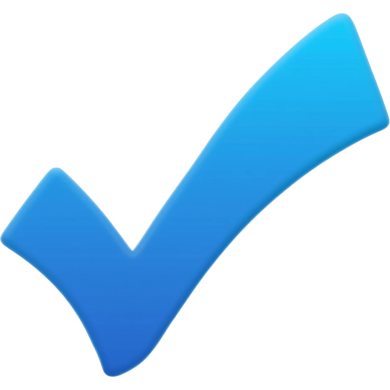 Verificado azul palomita emoji