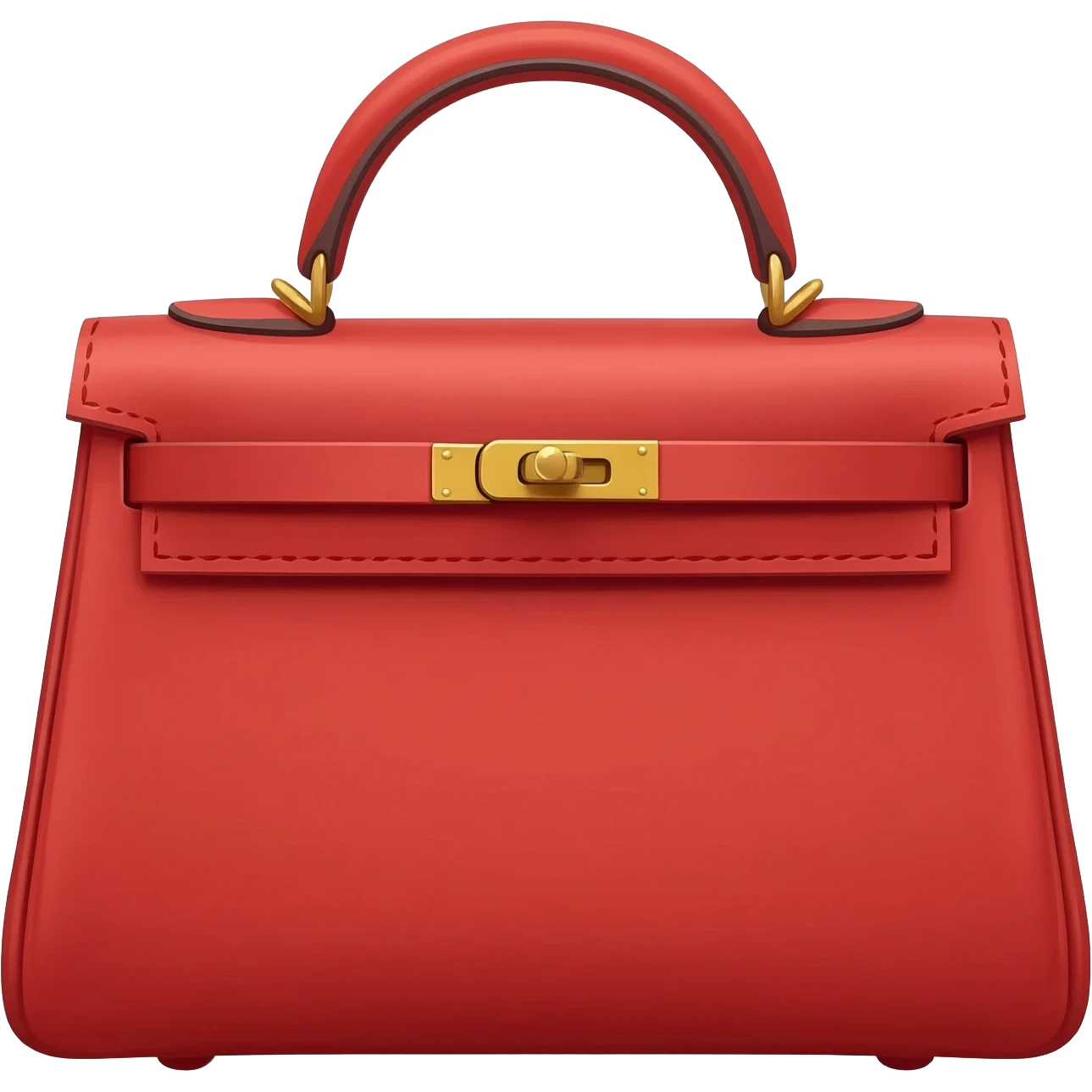 red matte kelly hermes bag emoji