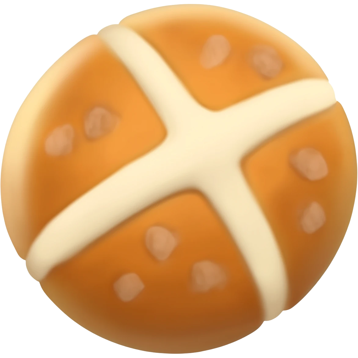 one hot cross bun emoji