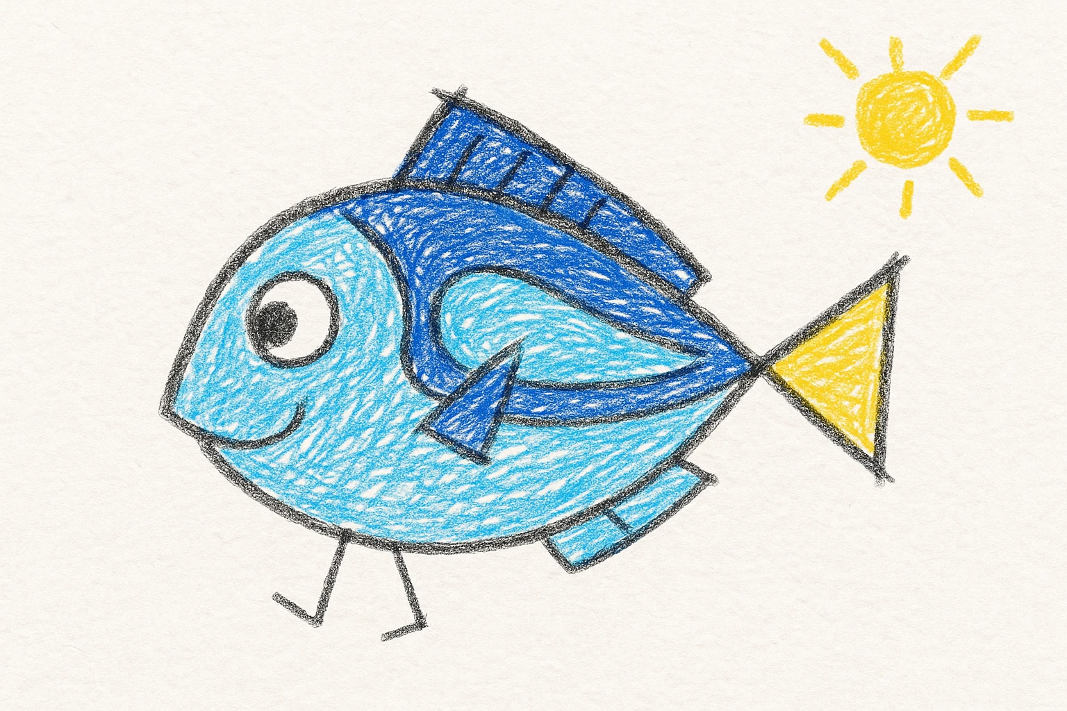 Blue tang emoji