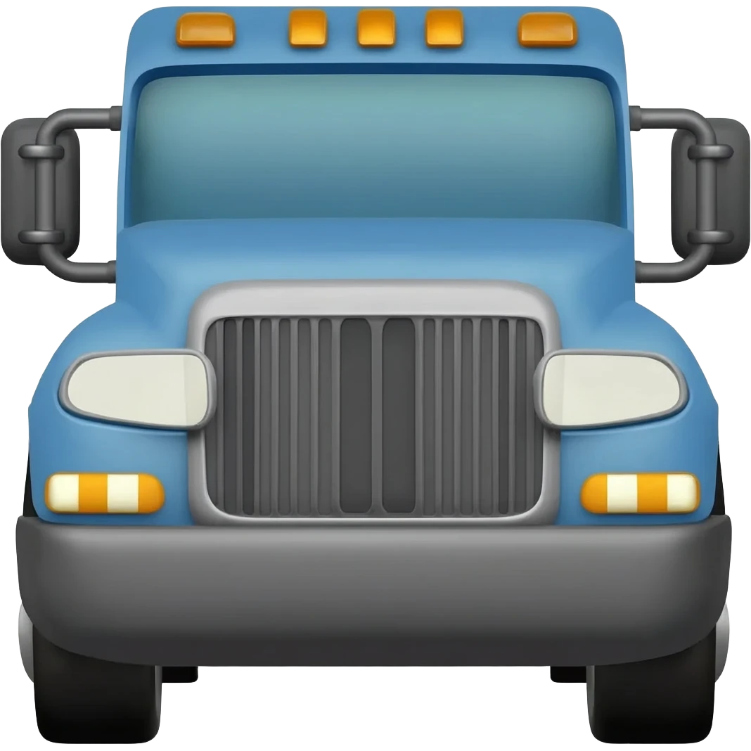 emogi de camion emoji