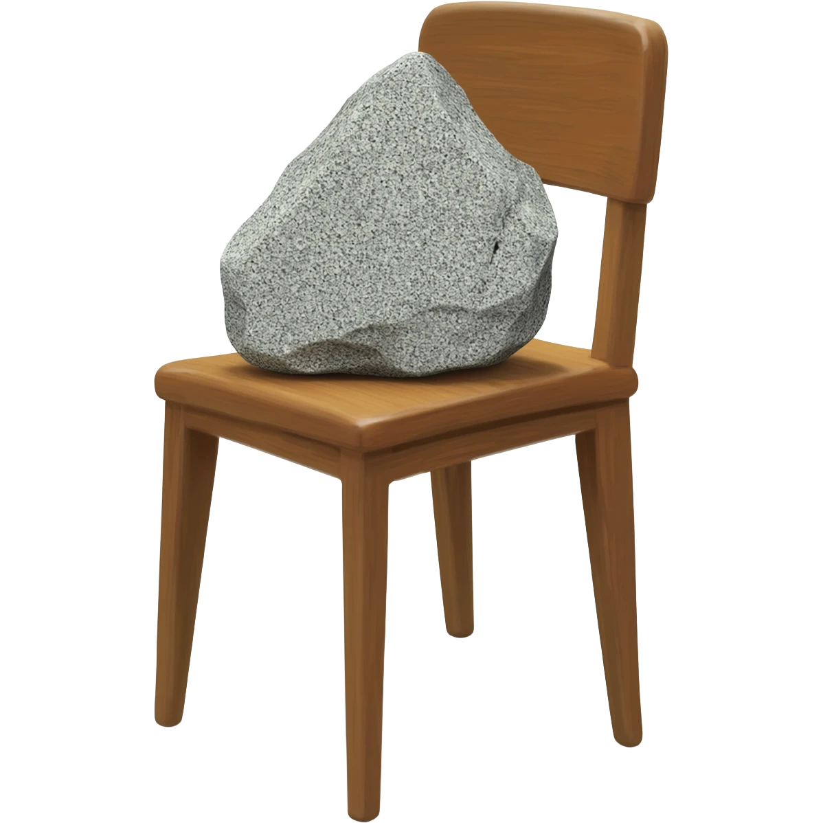 rock on a chair emoji