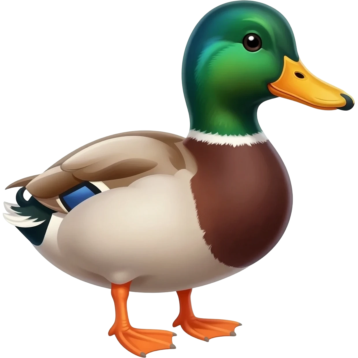 male duck emoji