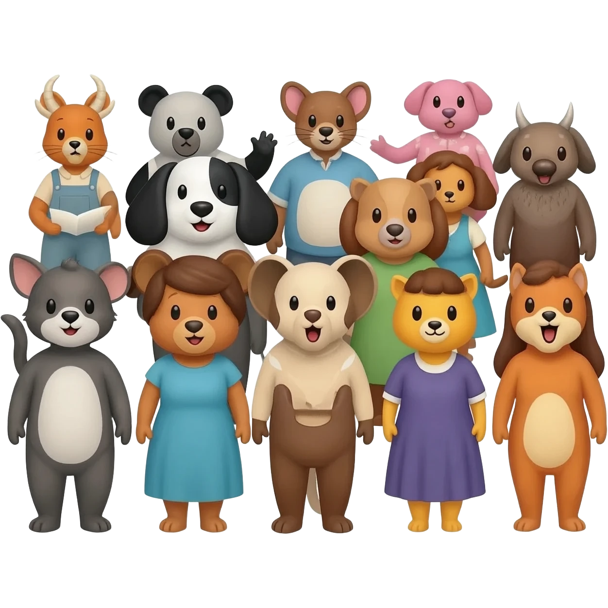 animal choir emoji