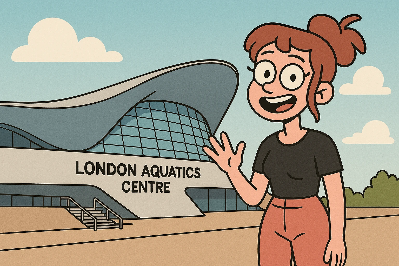 London Aquatics Centre  emoji
