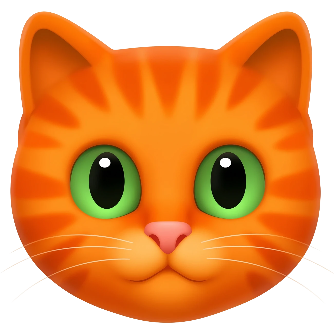 Emoji cat orange emoji