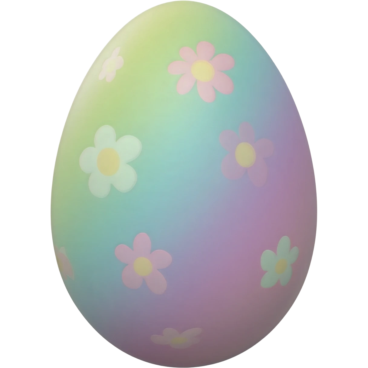 Pastel Easter eggs emoji