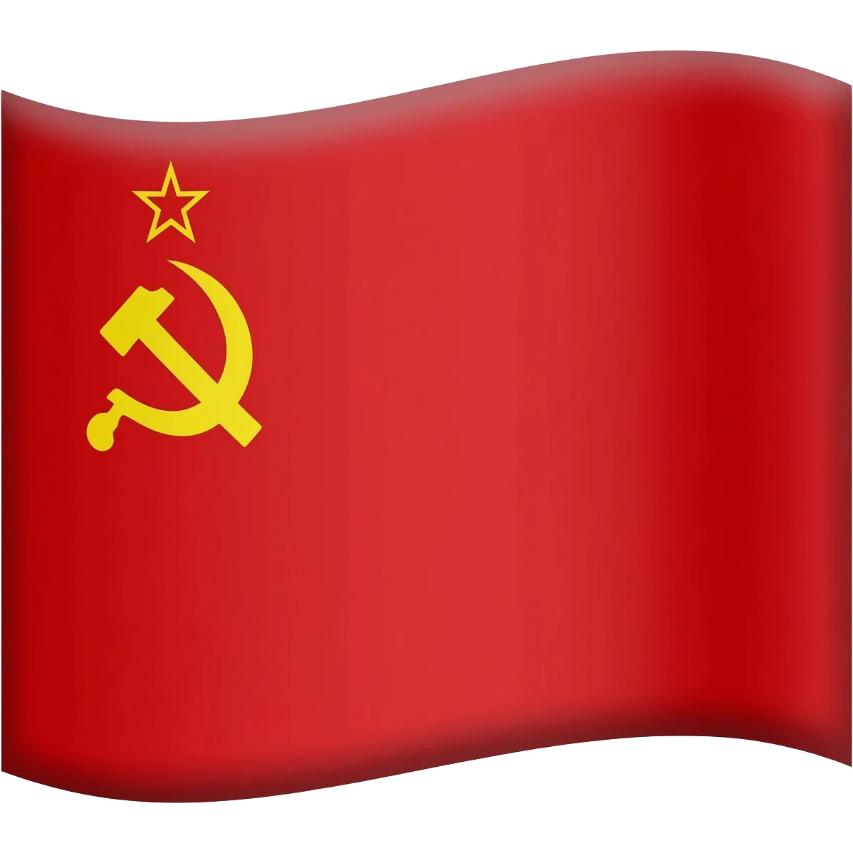 Soviet Union Flag Original emoji