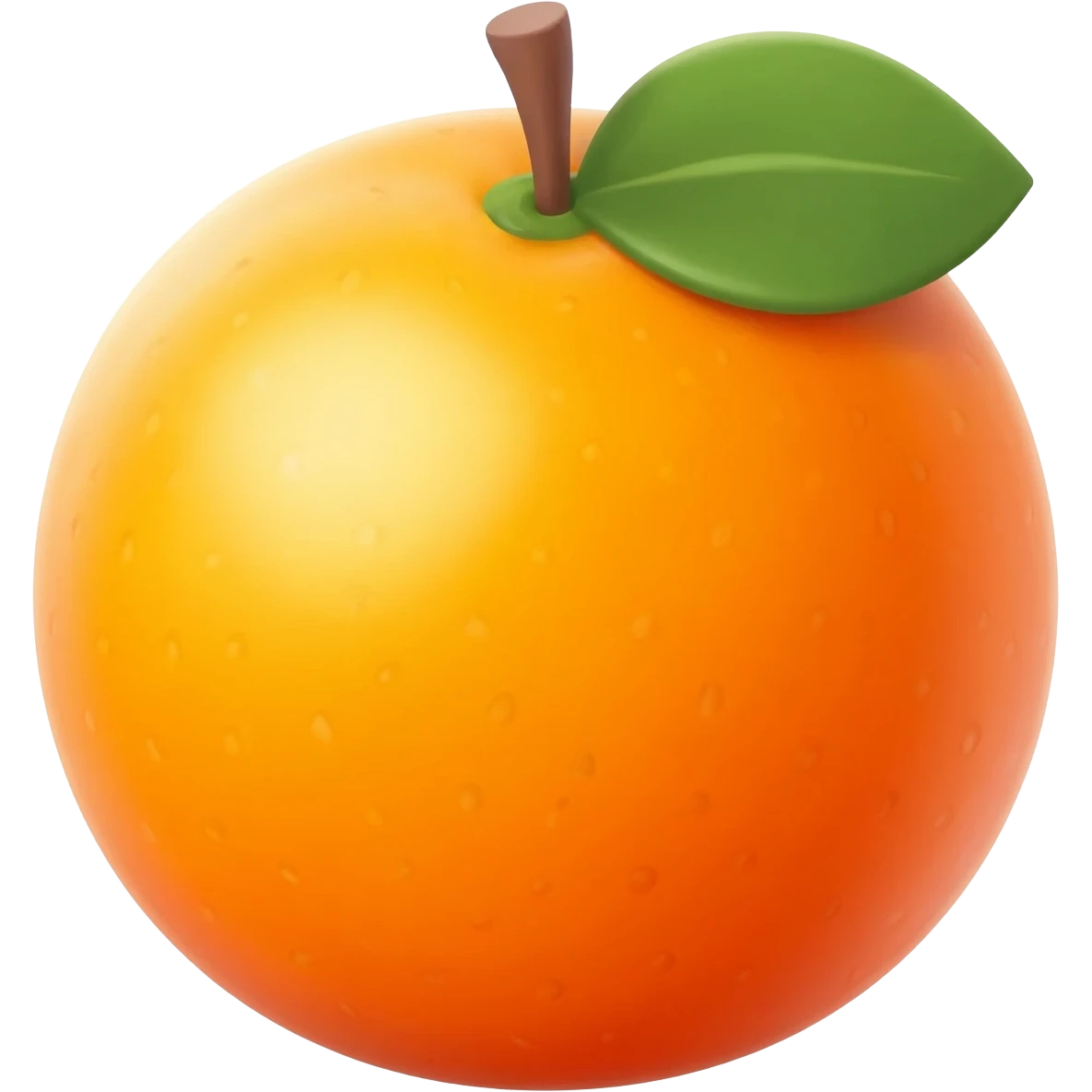 Orange original emoji