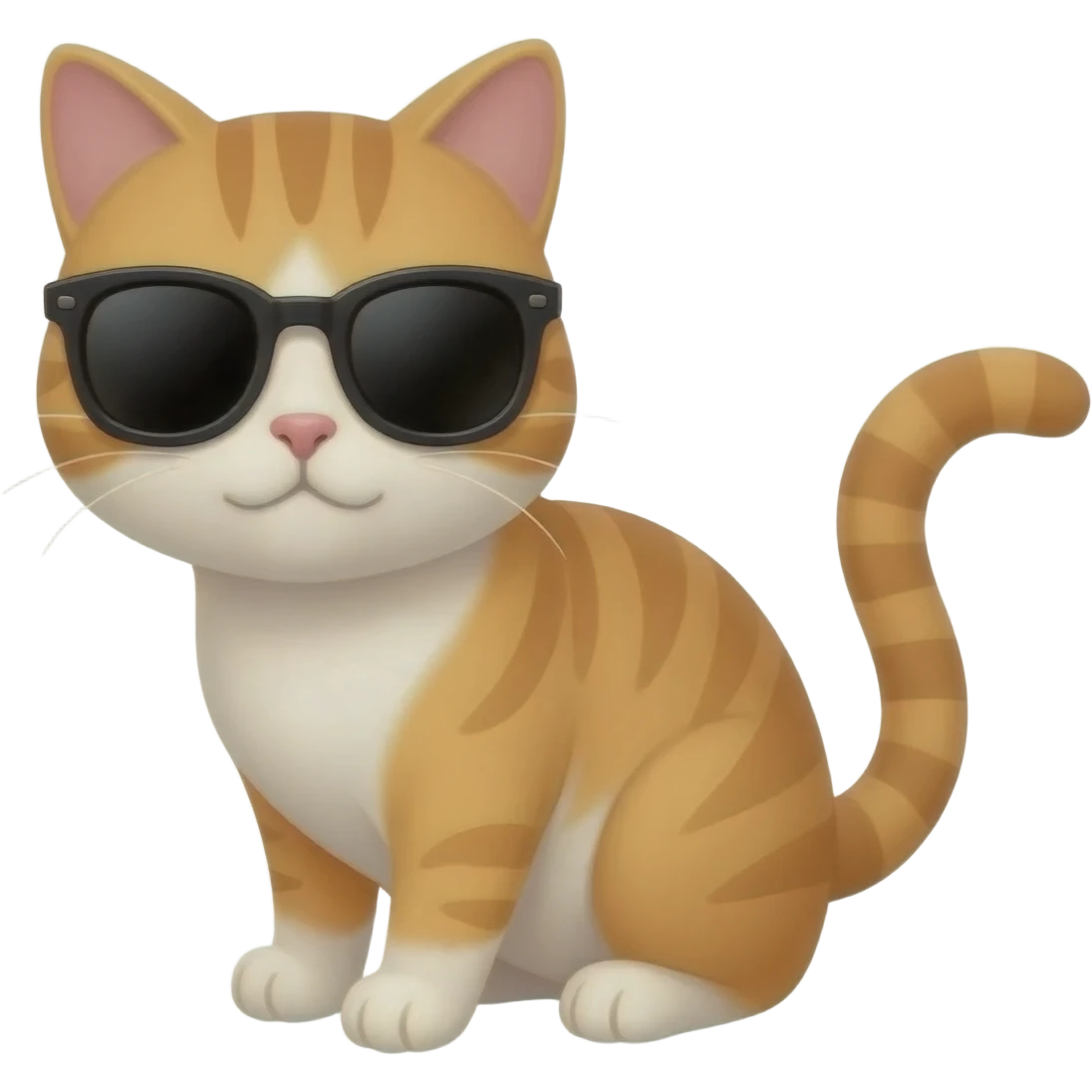 Cat wearing sunglasses emoji