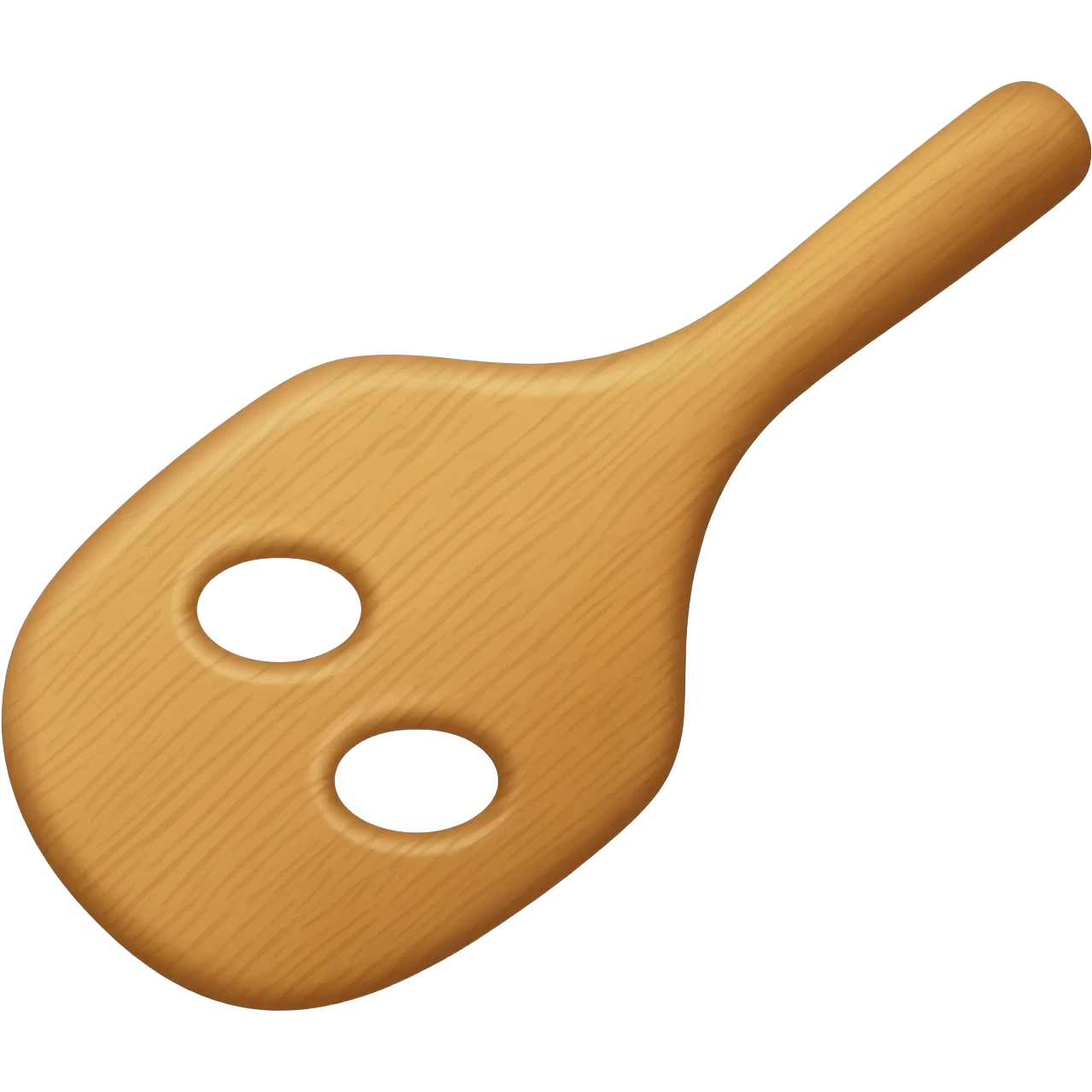 Wooden Spanking paddle with holes emoji emoji
