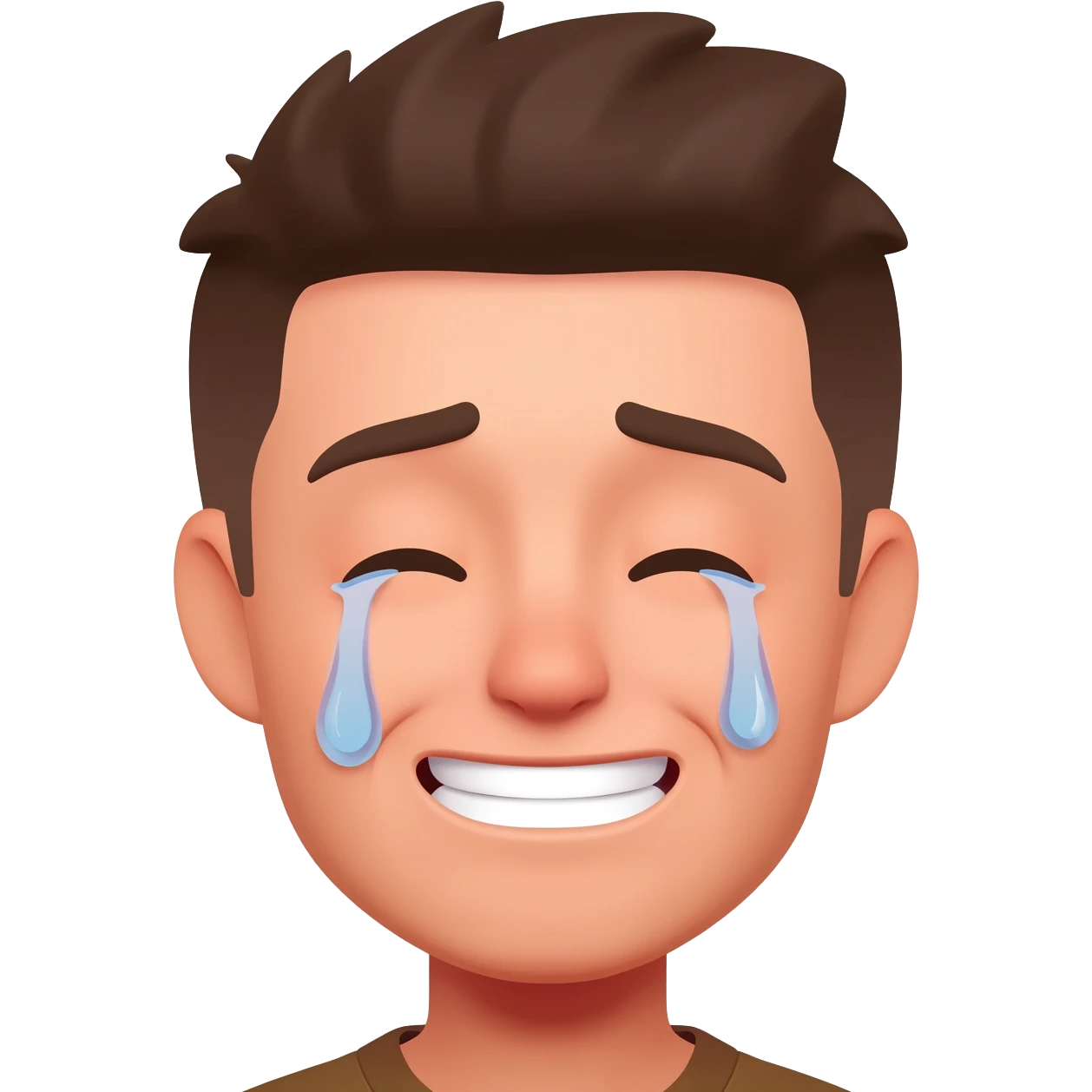 Crying 😭 but funny emoji