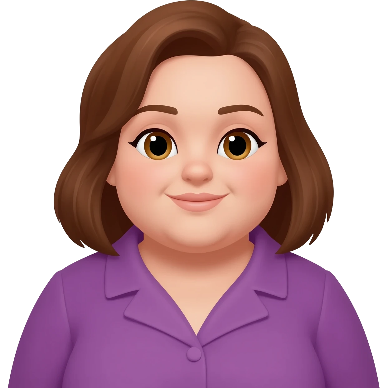 Can you make her chubby emoji
