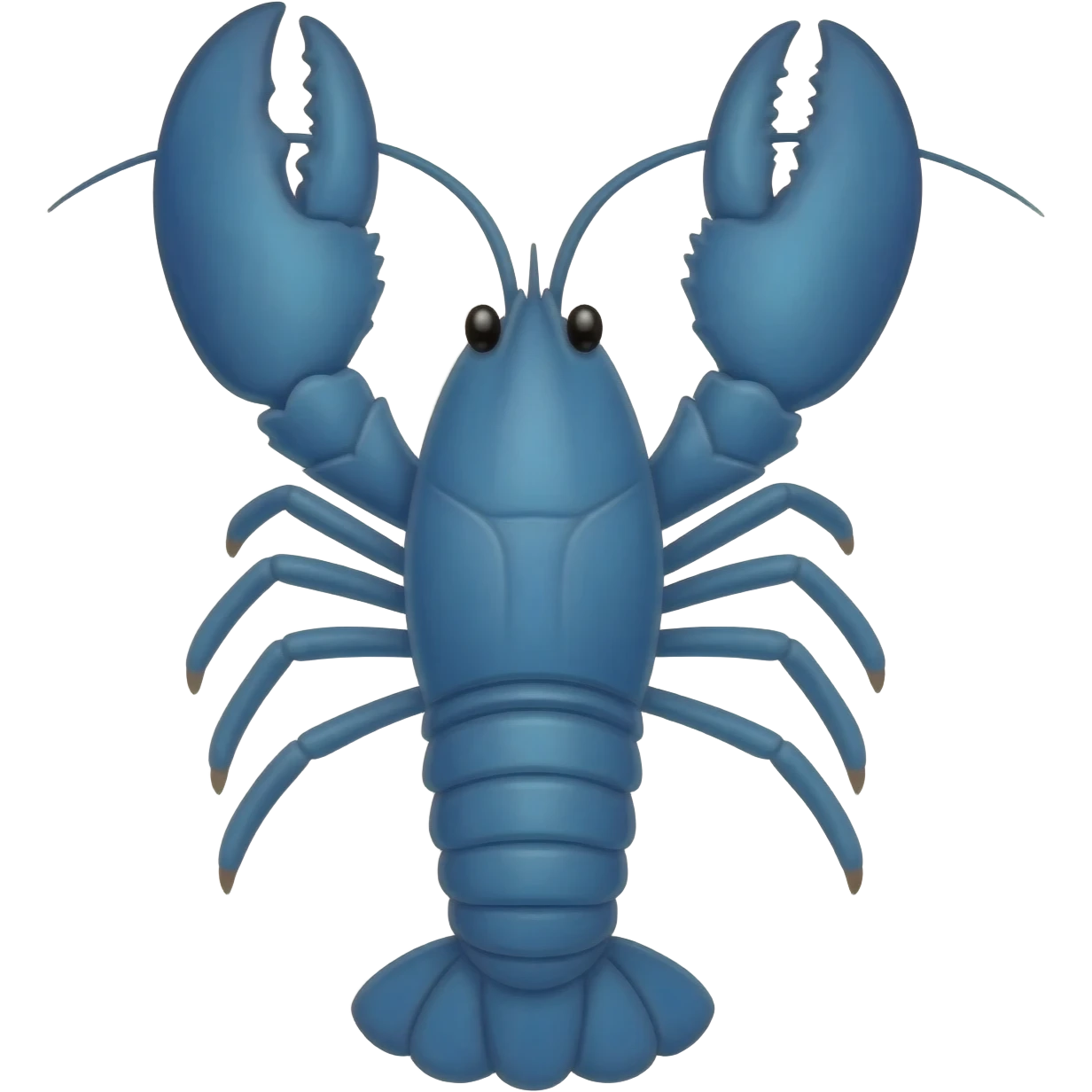 show me a blue lobster emoji
