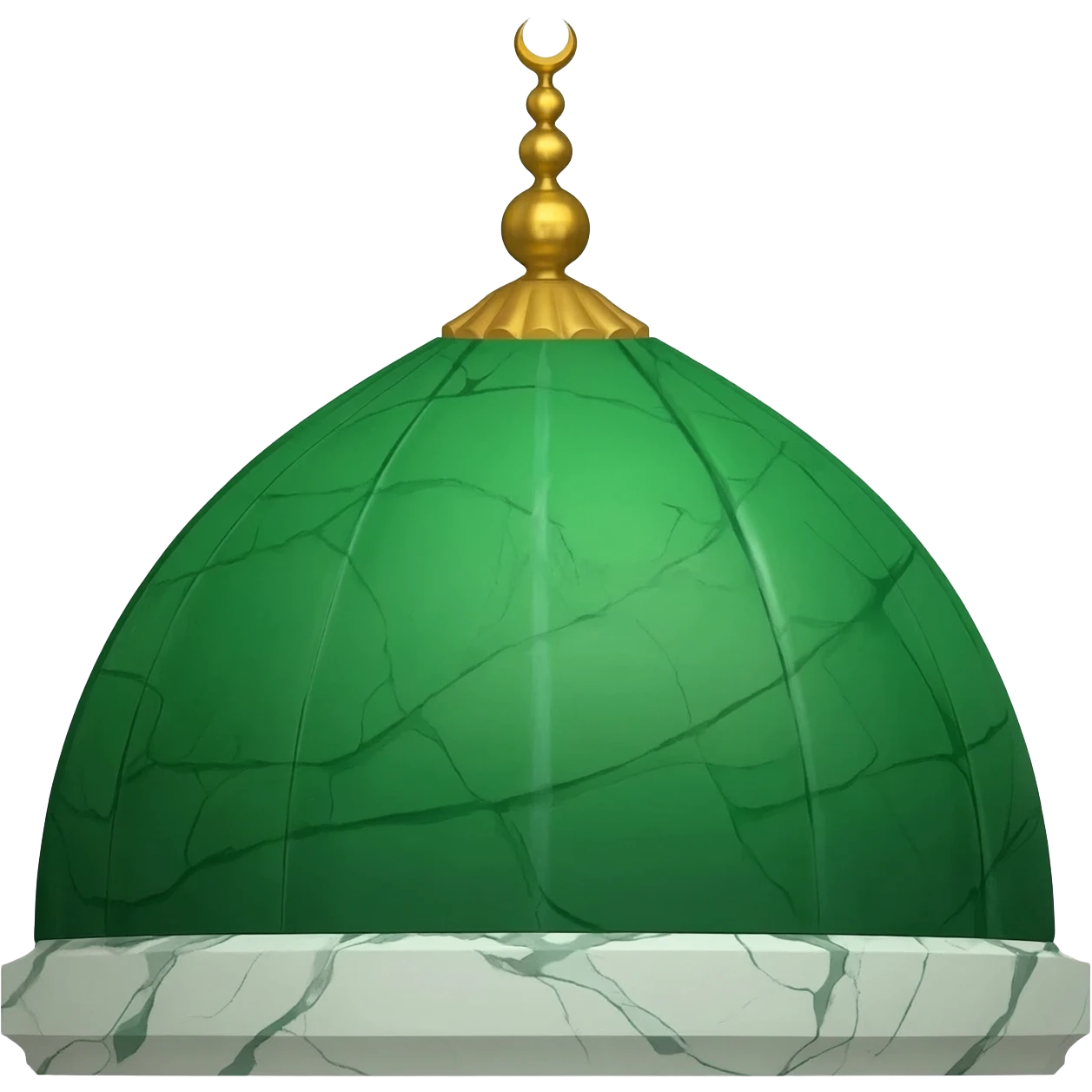 Create me the green dome of madinah mosque emoji