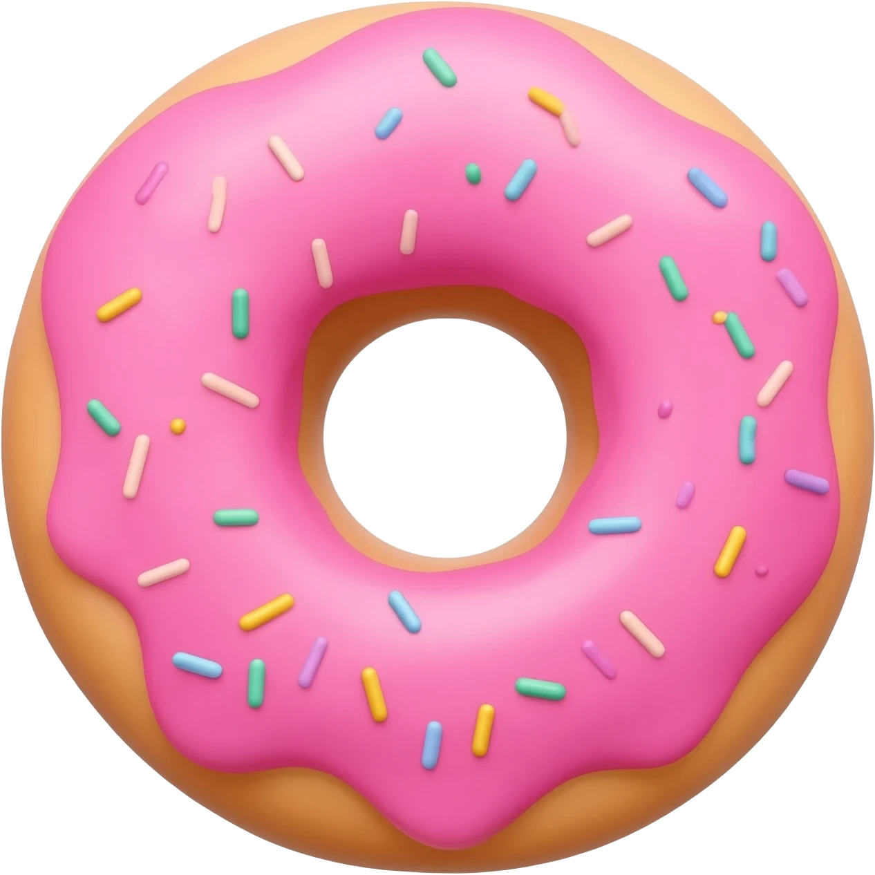 Ciambella rosa emoji