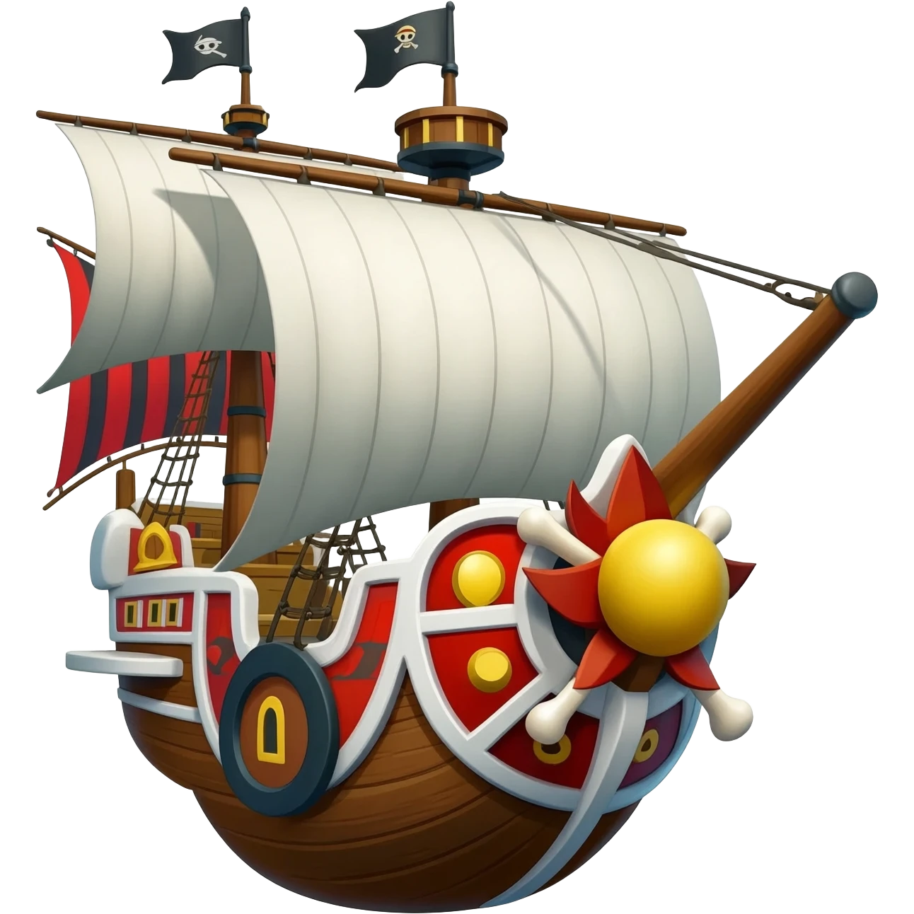 One piece ship emoji