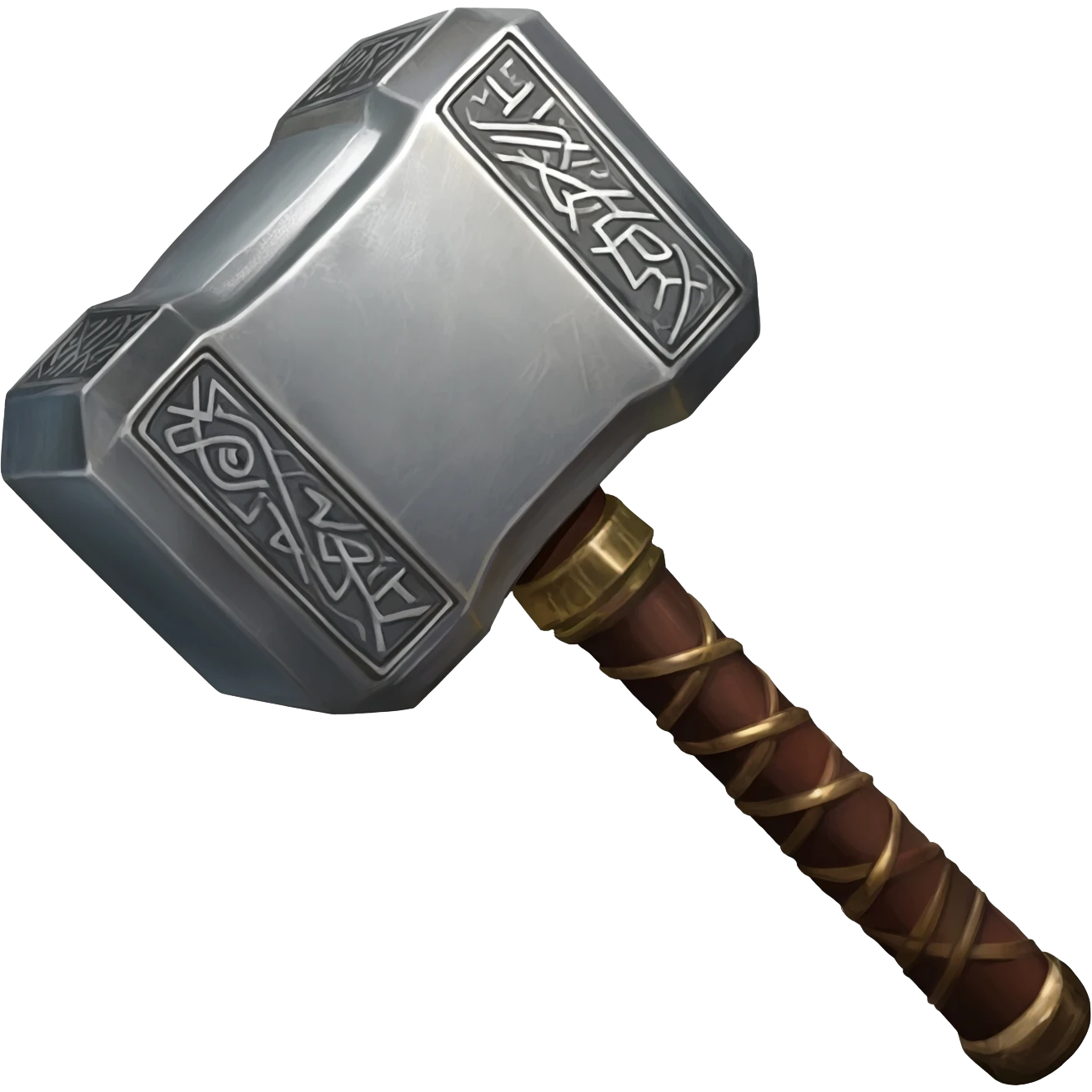 Thor's hammer emoji