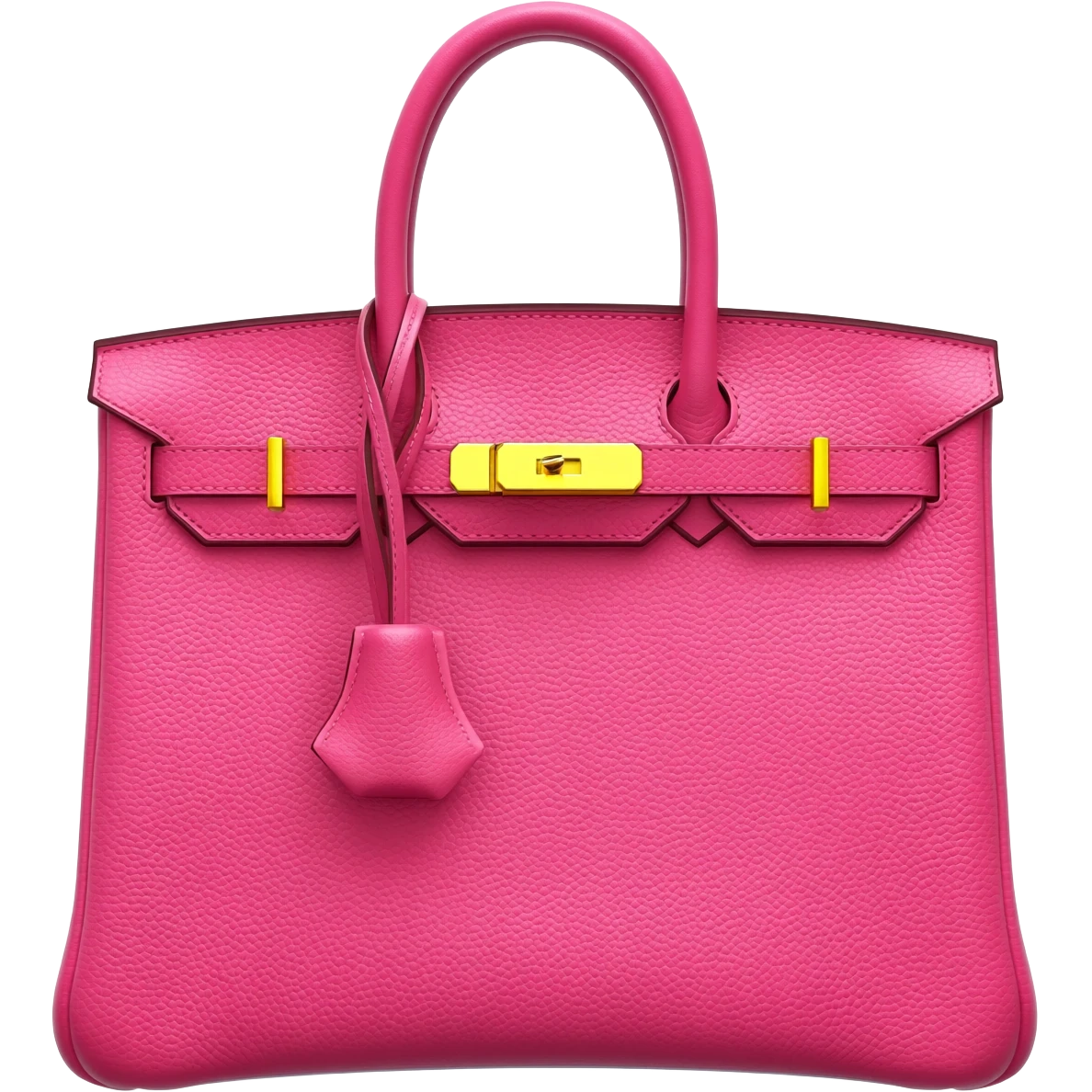 matte pink birkin hermes bag emoji