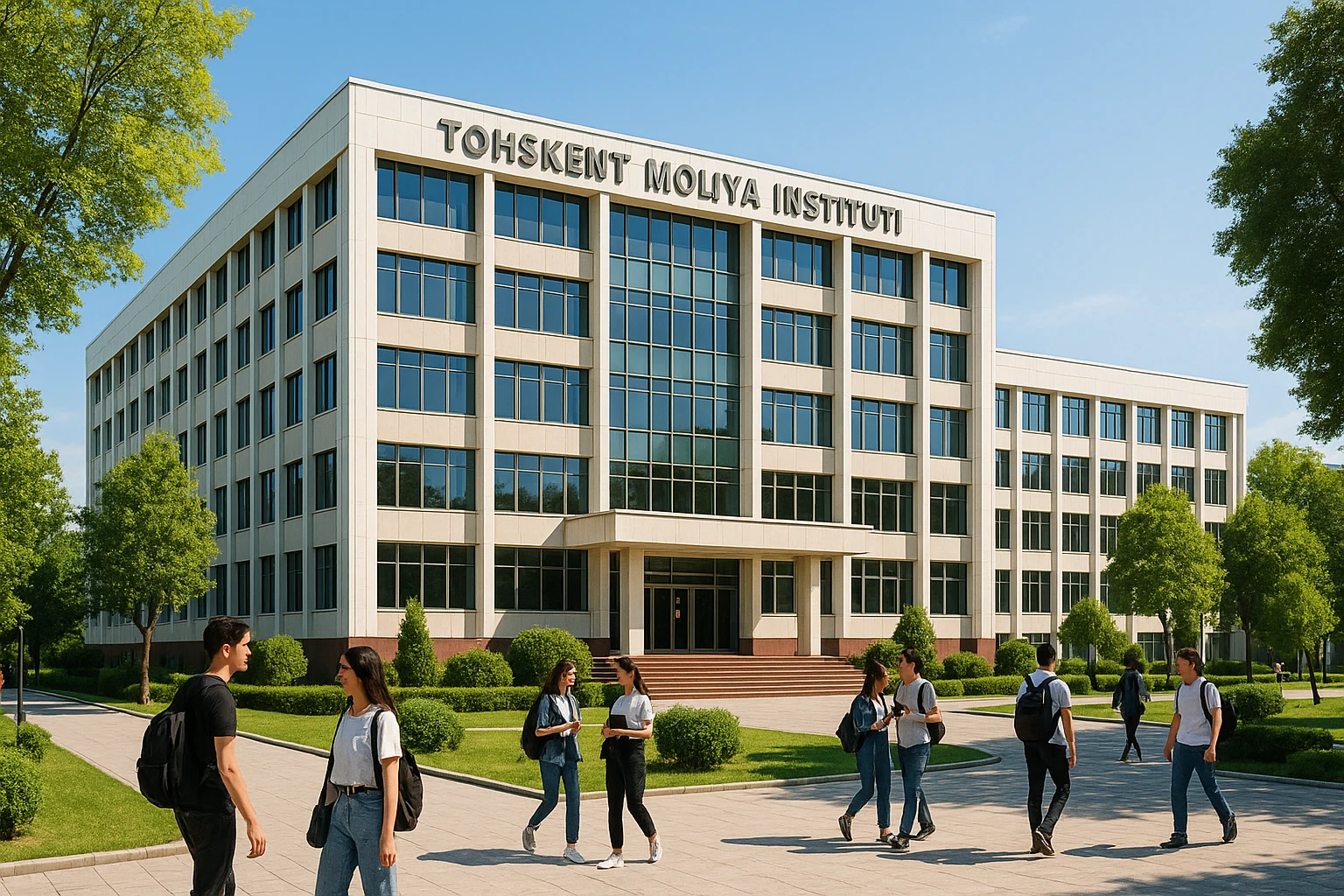 tohskent moliya institutini tasvirlab ber emoji