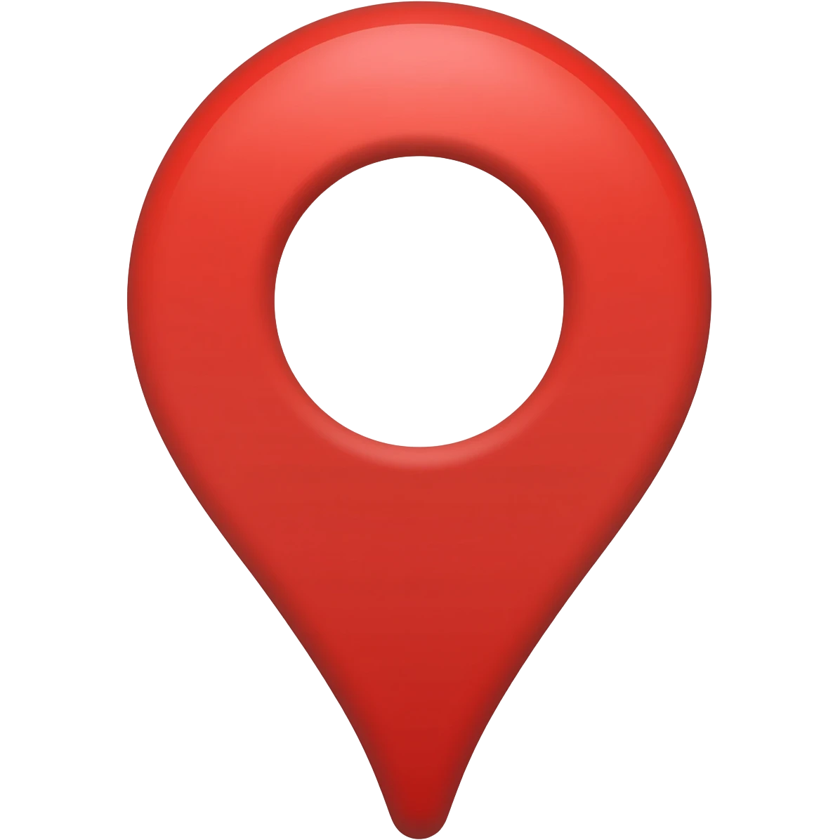 White Google maps emoji