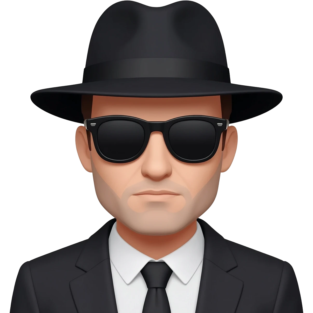 Hombre con gorray lentes oscuros emoji