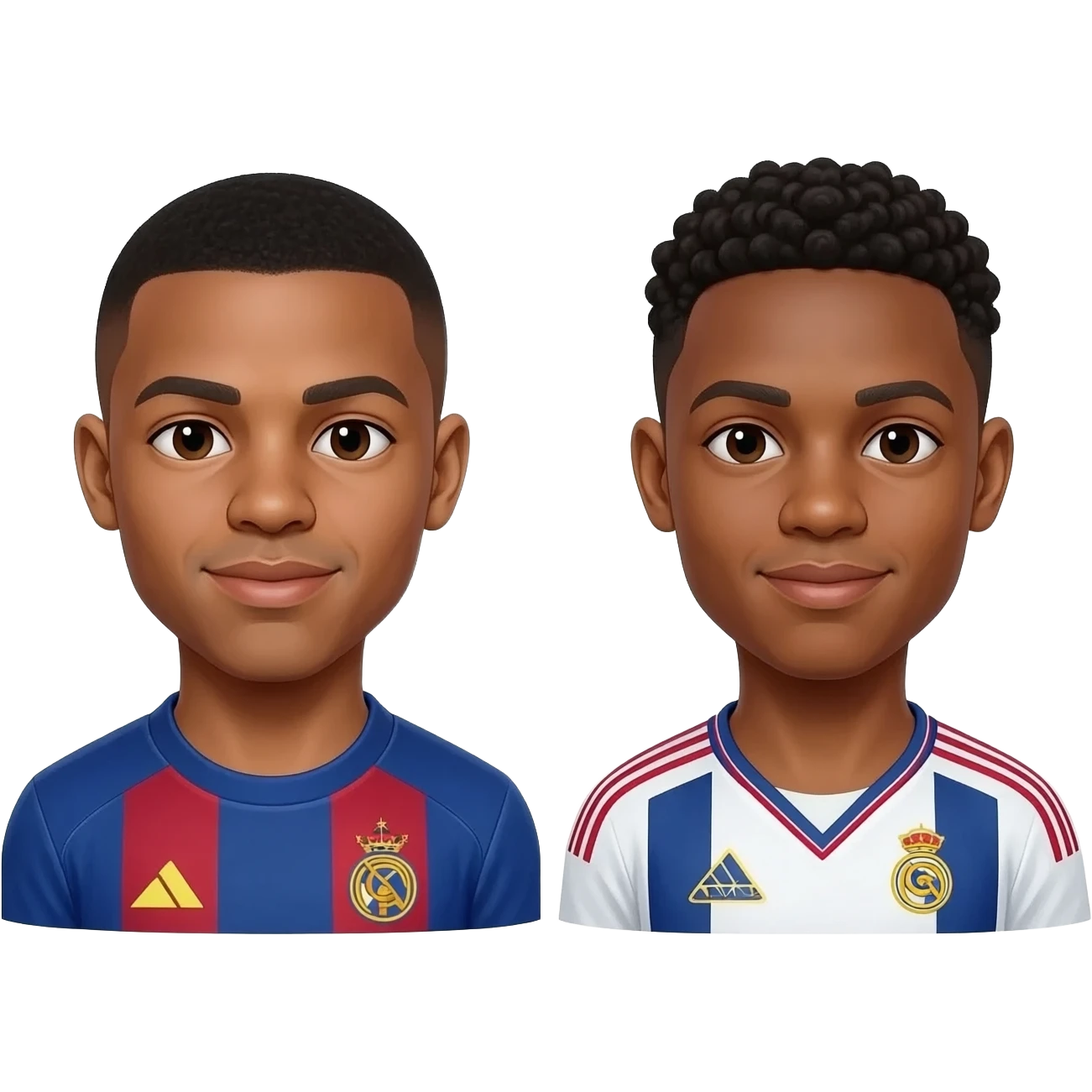 emojimbappé et vinicius emoji