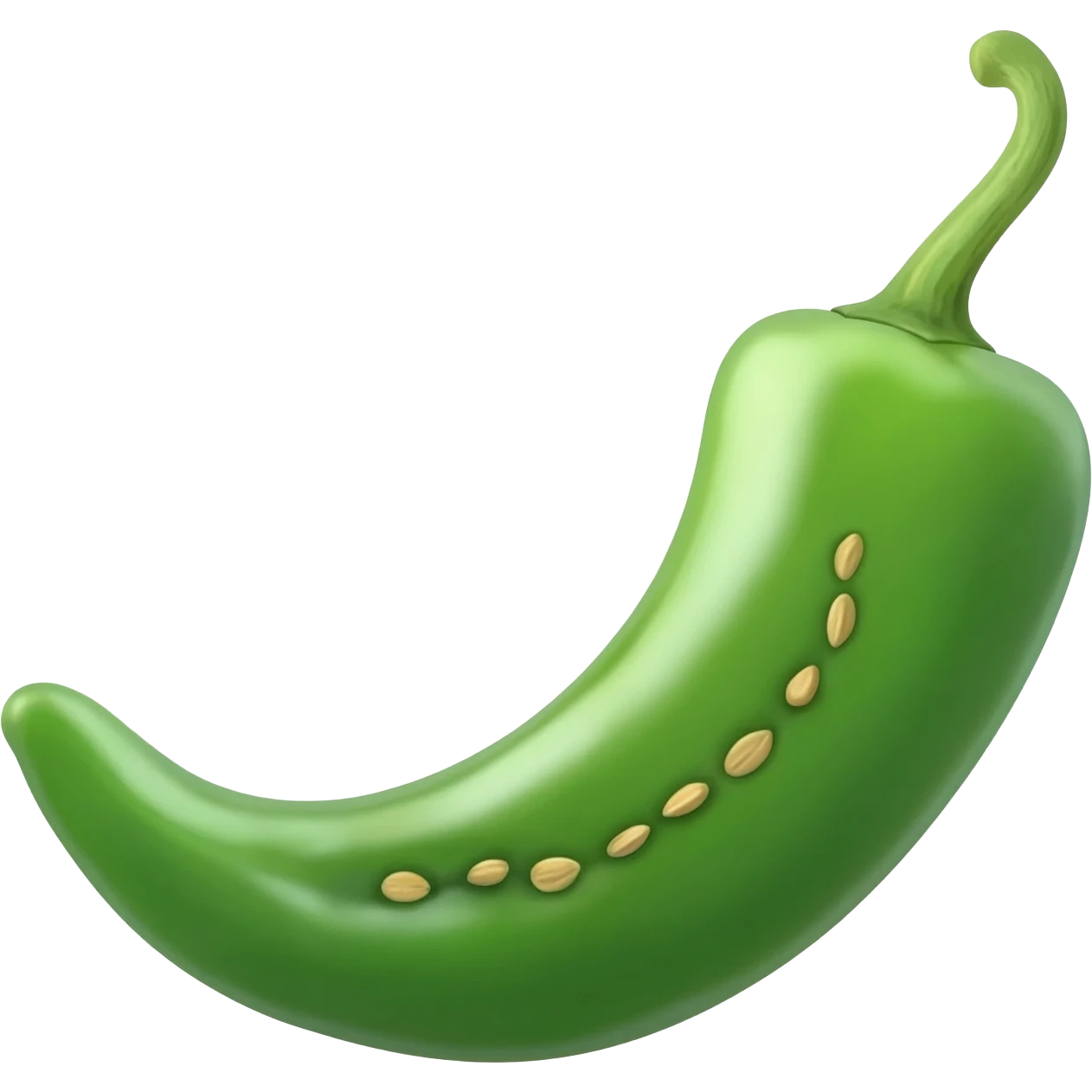 Green chilli emoji