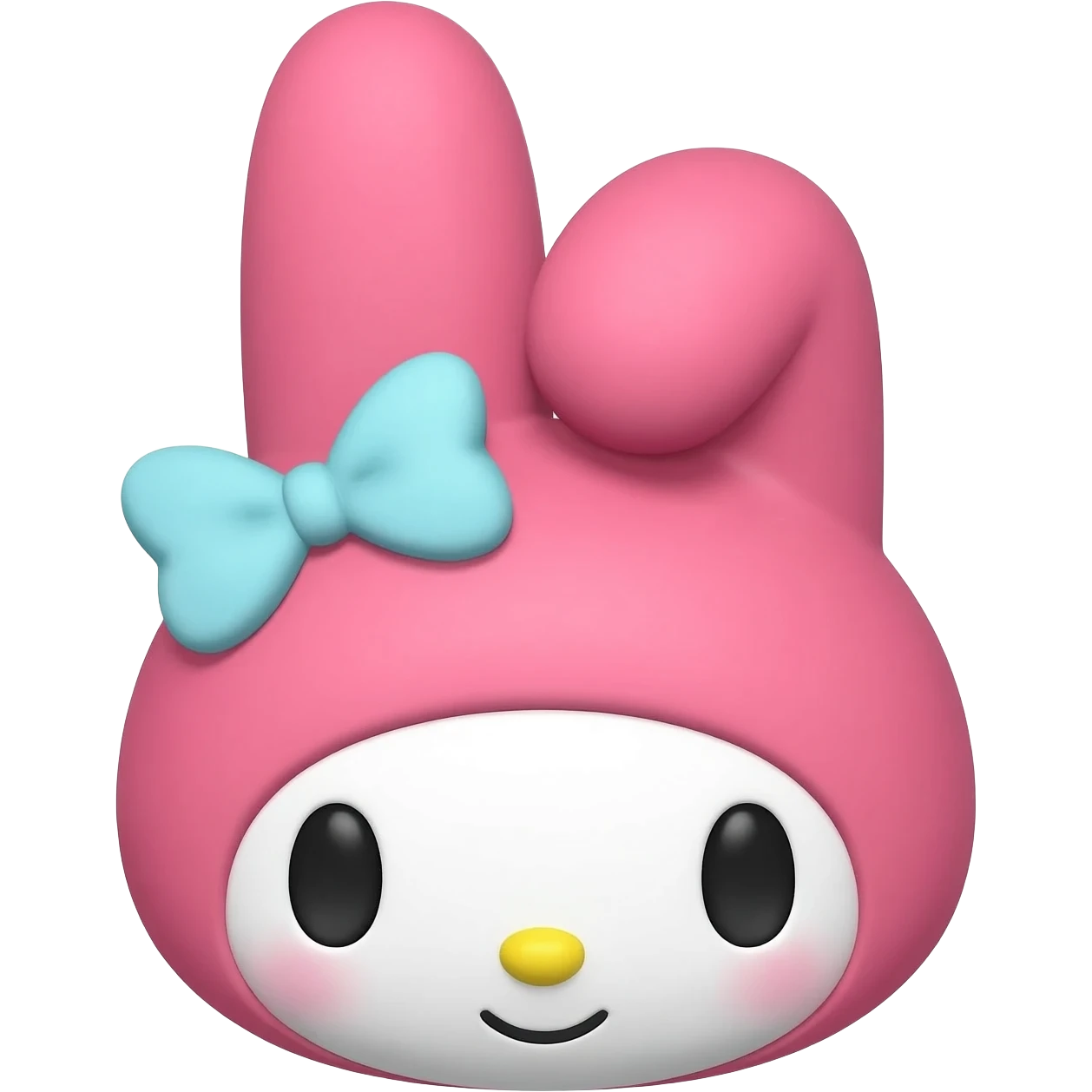 My Melody face emoji
