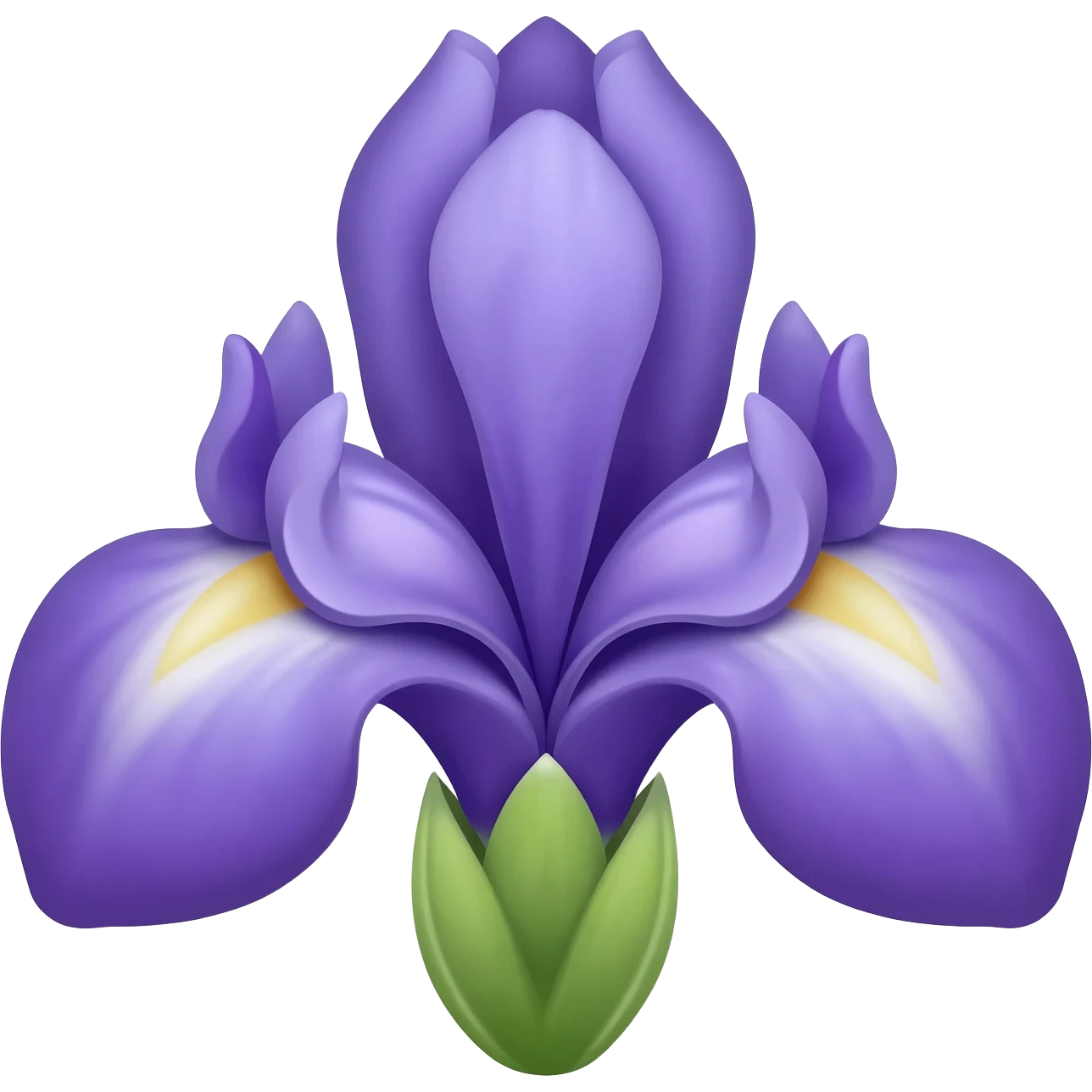 Iris flower emoji
