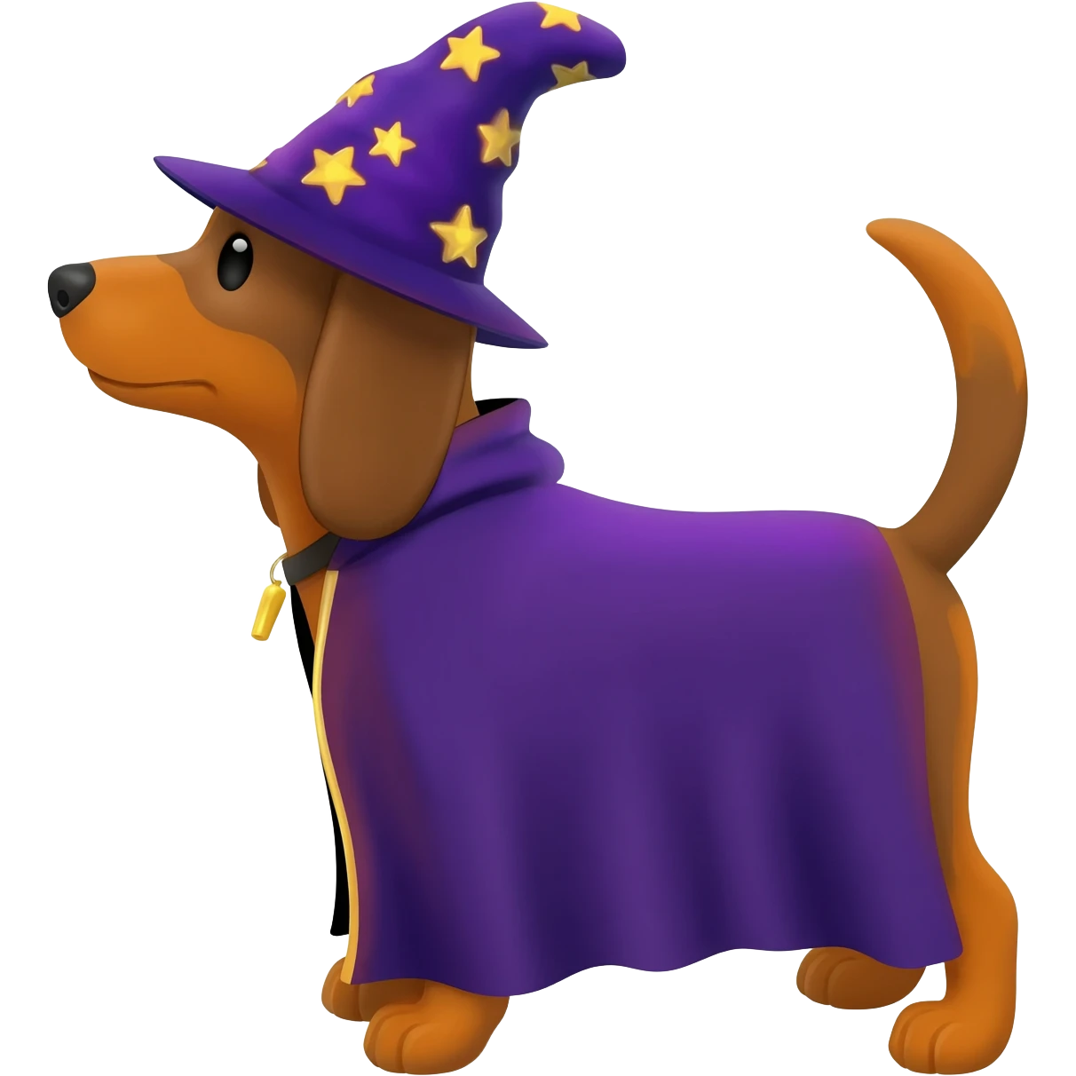 Dog wizard emoji