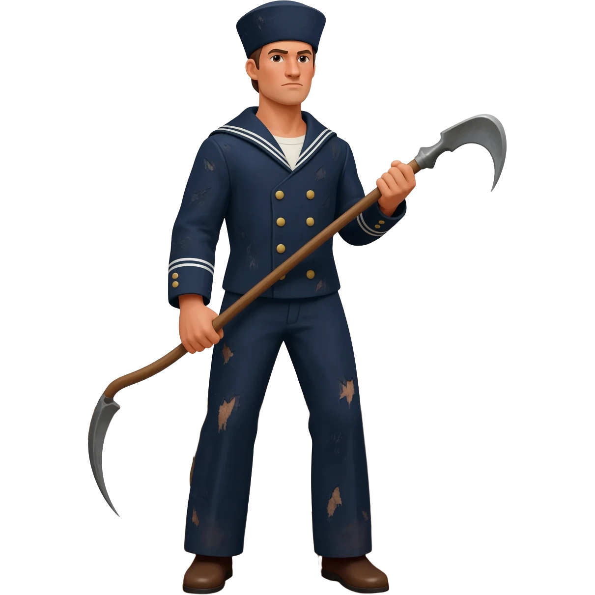 Ishmael from moby dick with harpoon emoji