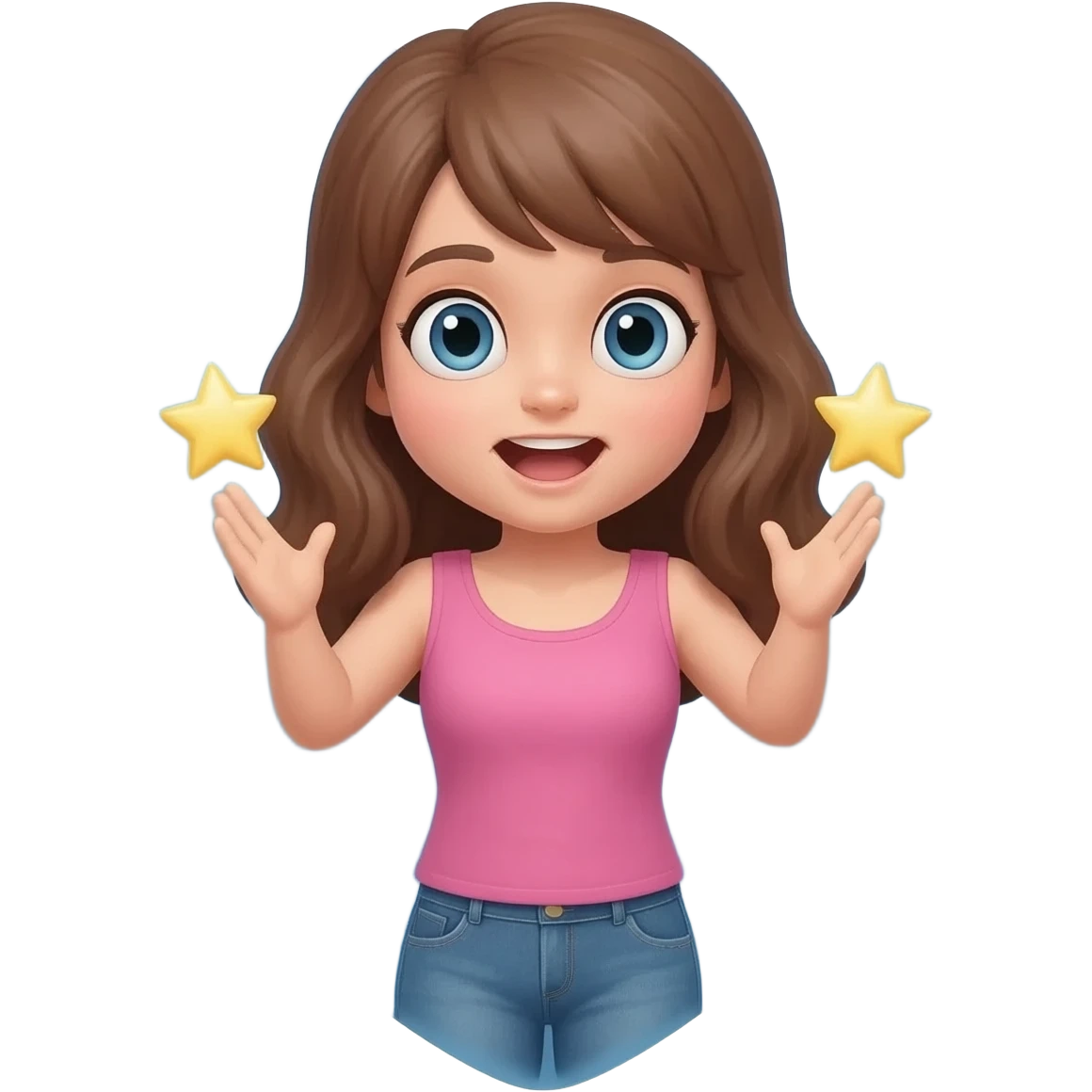 Mixing this two emoji 🤩💙 emoji