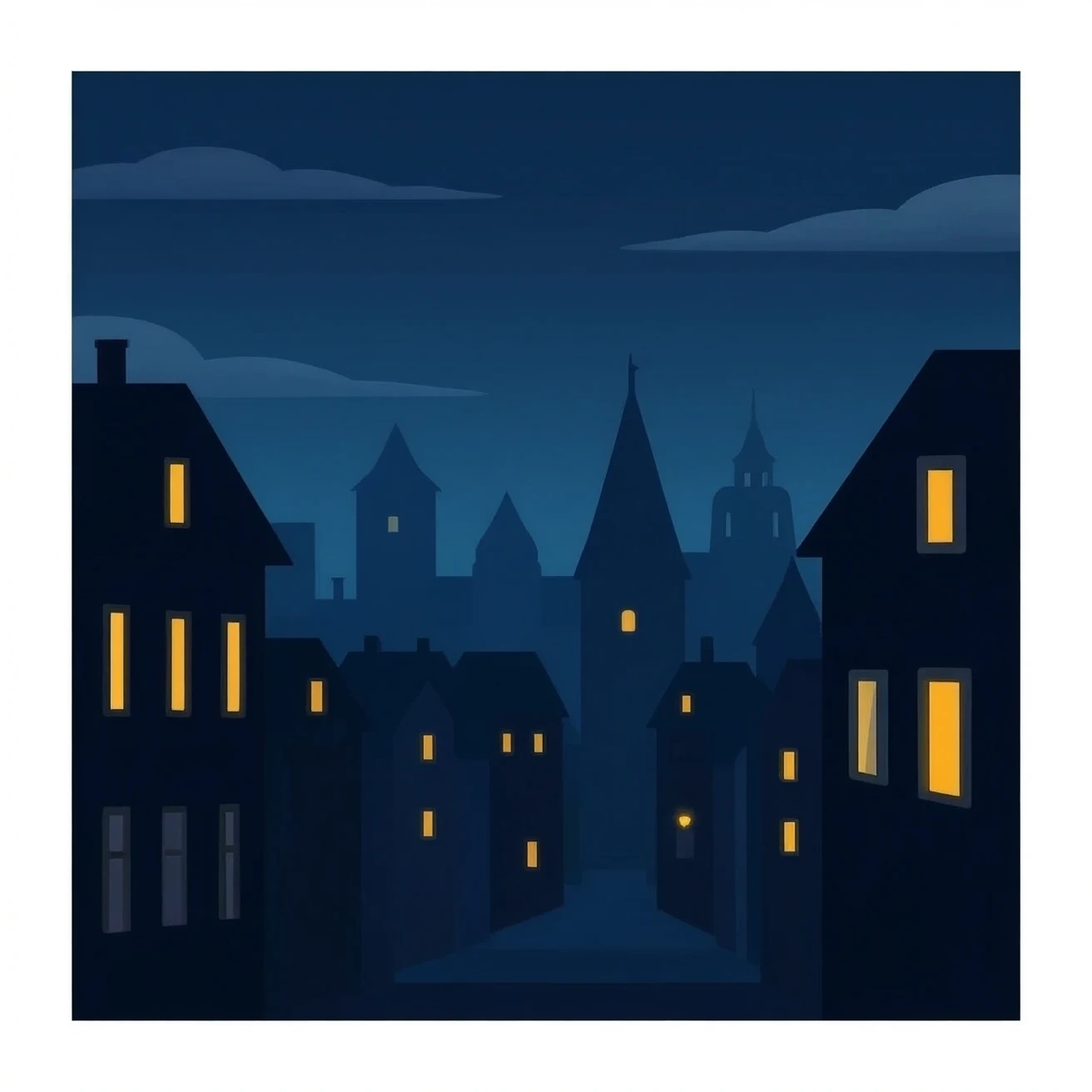 Esrarengiz kasaba emoji