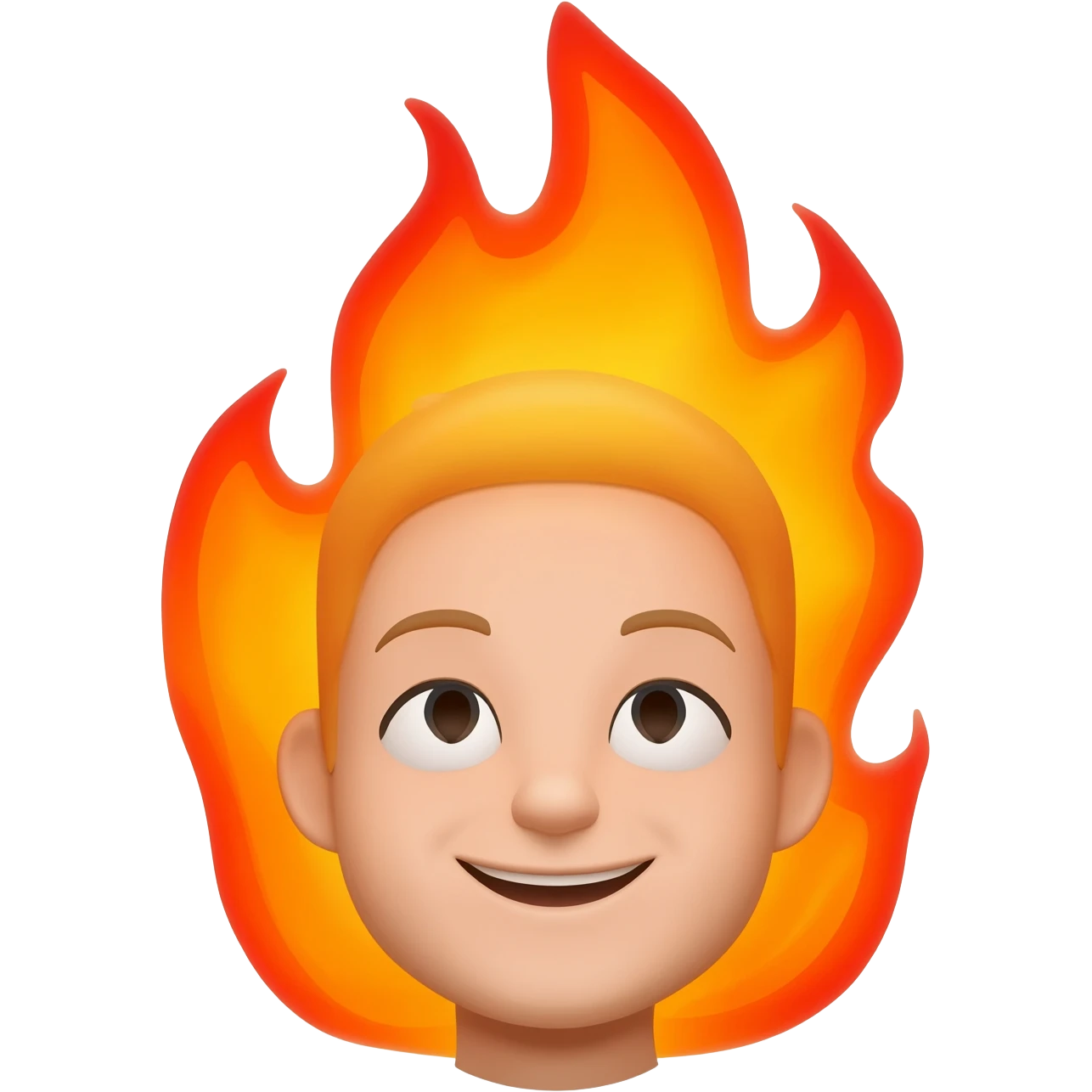 a emoji iphone happy and fire emoji