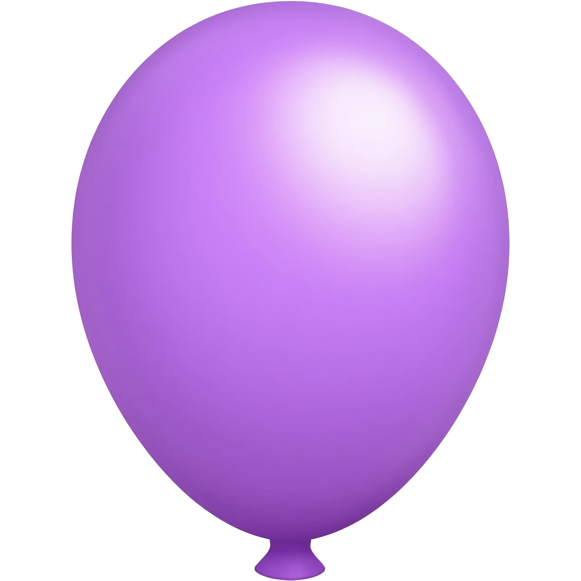 lila Ballon emoji