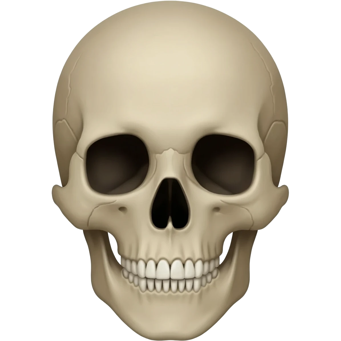 Skull face emoji