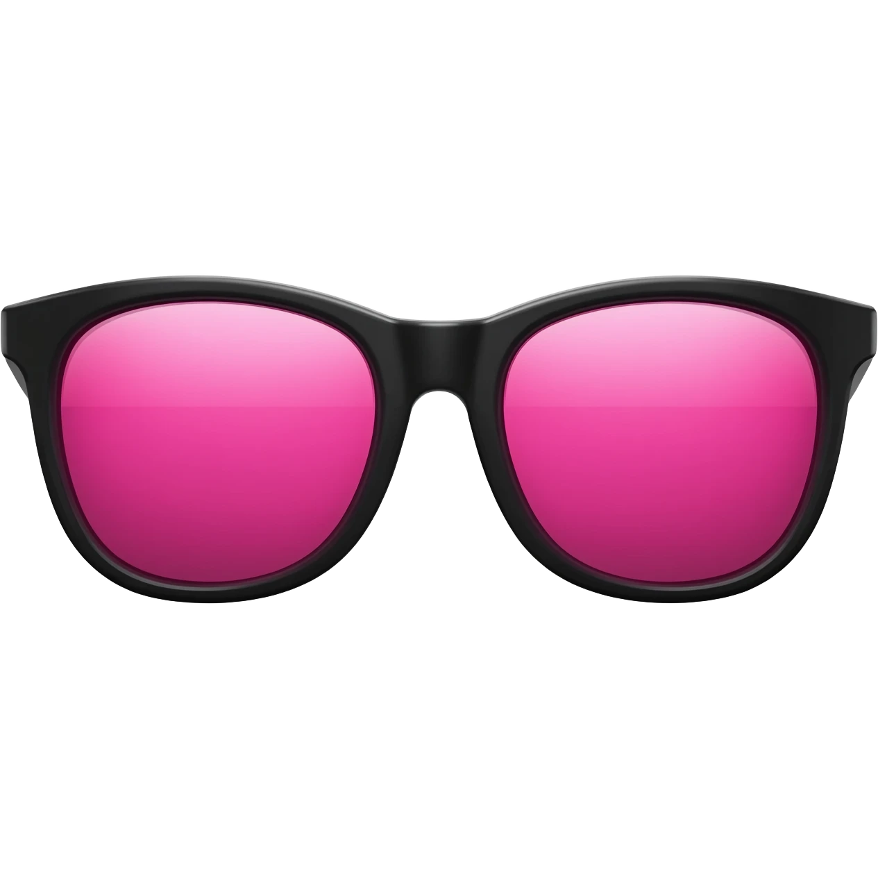 lentes de sol con el vidrio rosa SIN CARA emoji