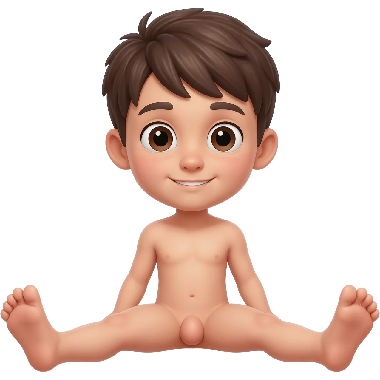 Boy with legs spread nude hard penis emoji