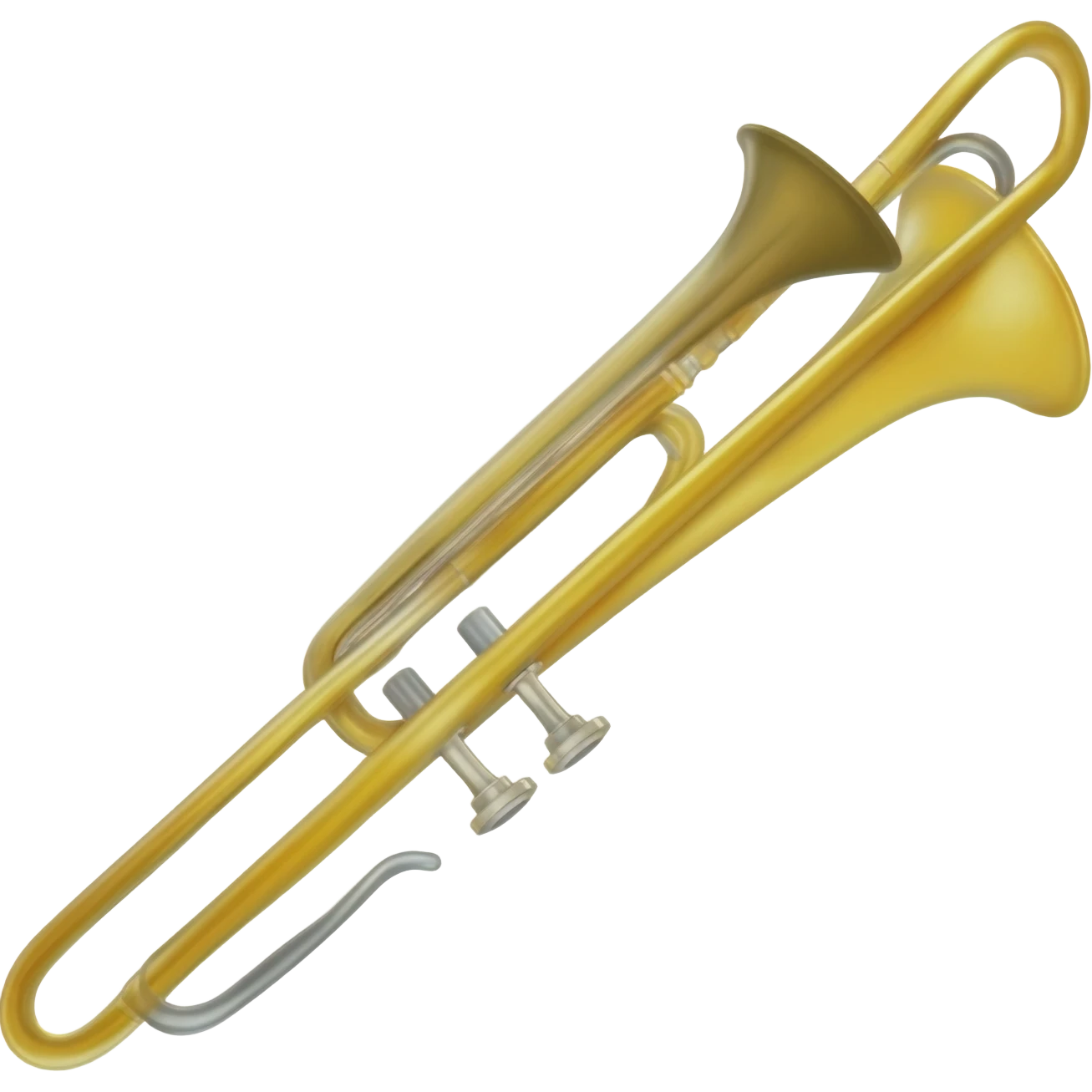 A trombone THATS NOT A TRUMPET OR A SAXOPHONE emoji
