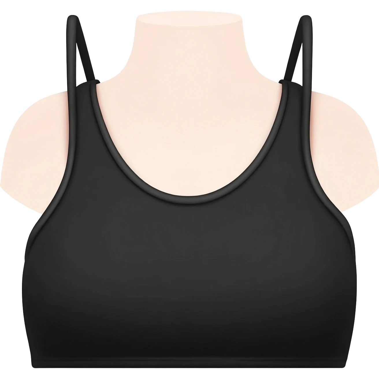 Black tank top emoji