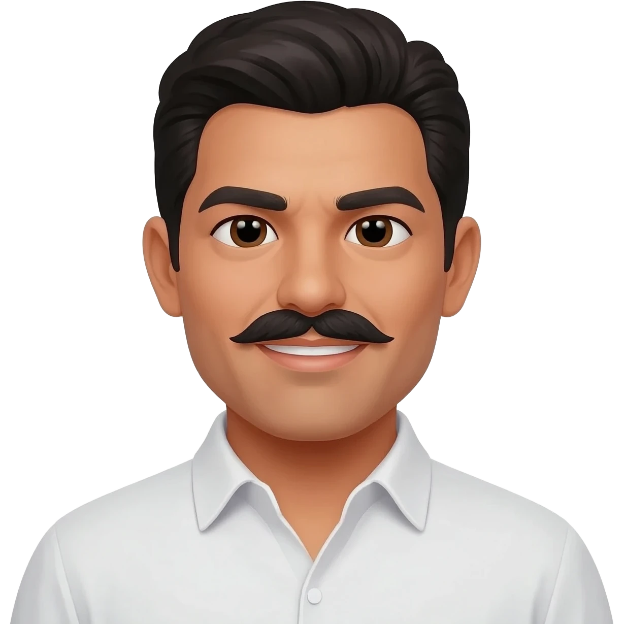 mexican male mustache emoji