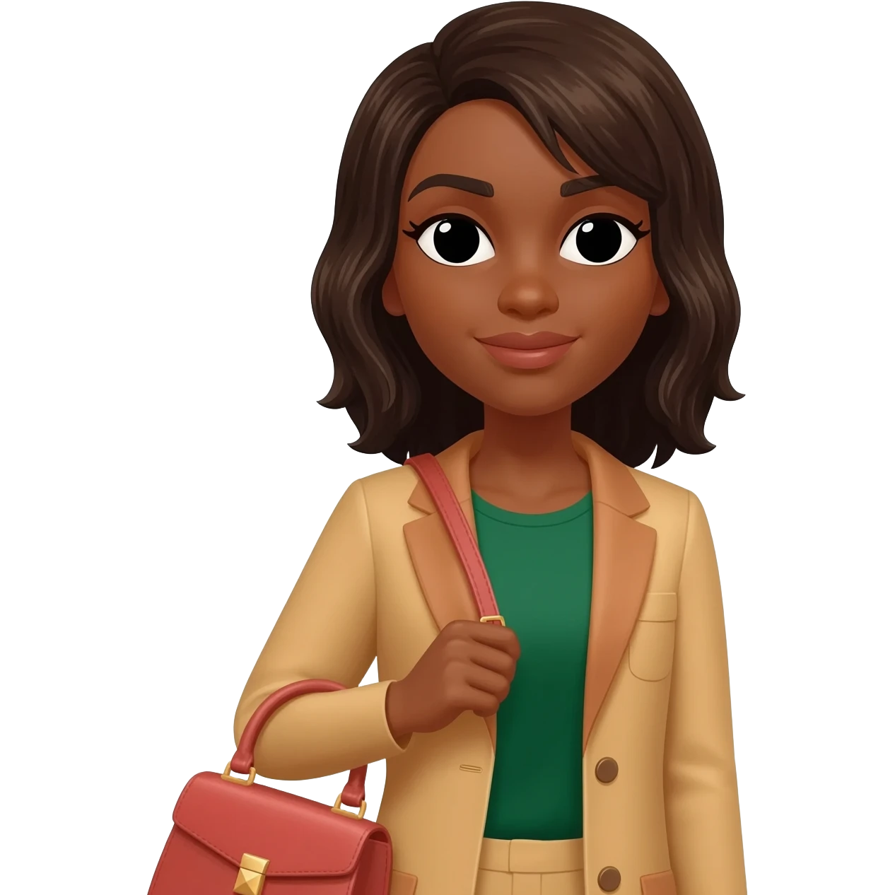 Gonemili Grace mode avec sac a main emoji