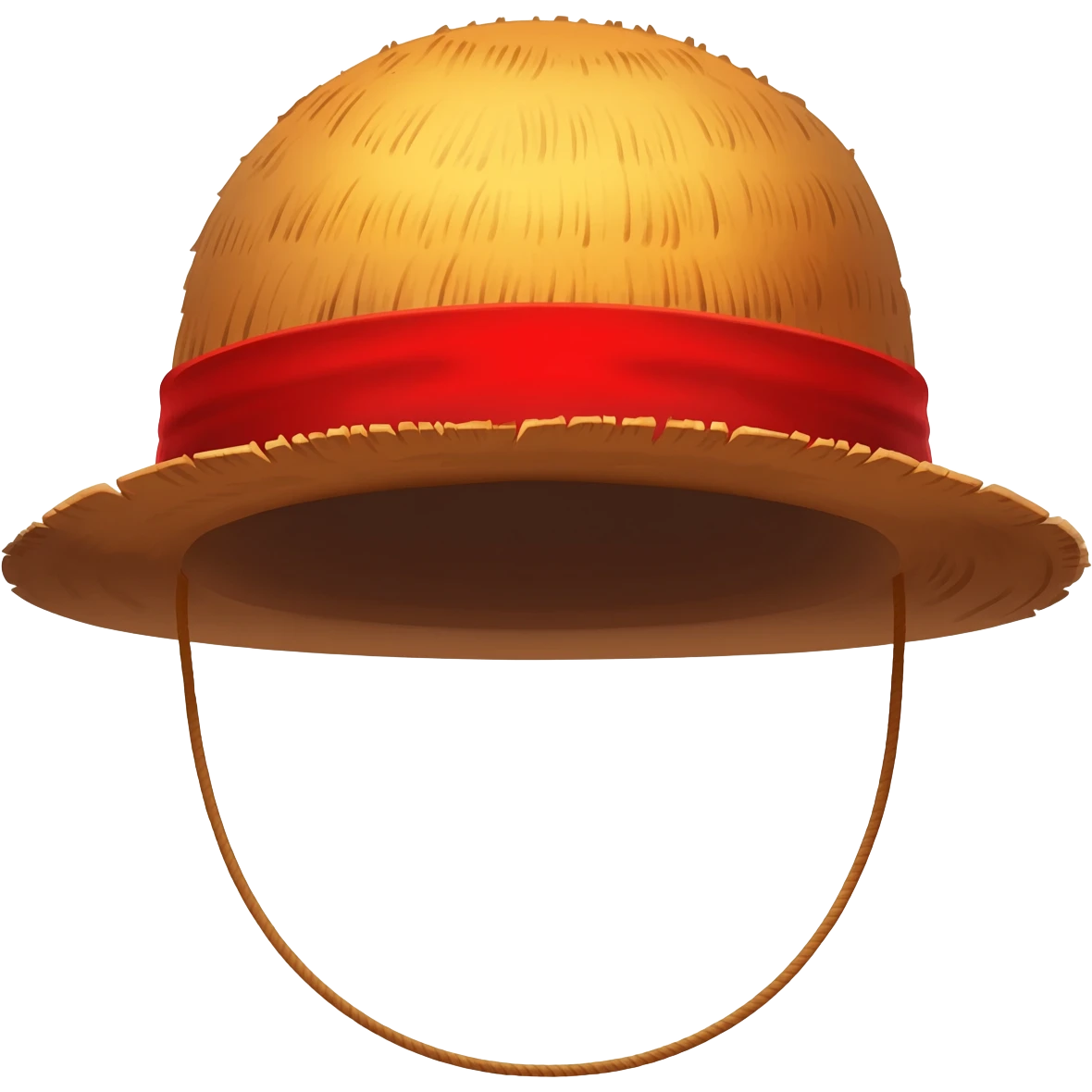 Luffy hat emoji