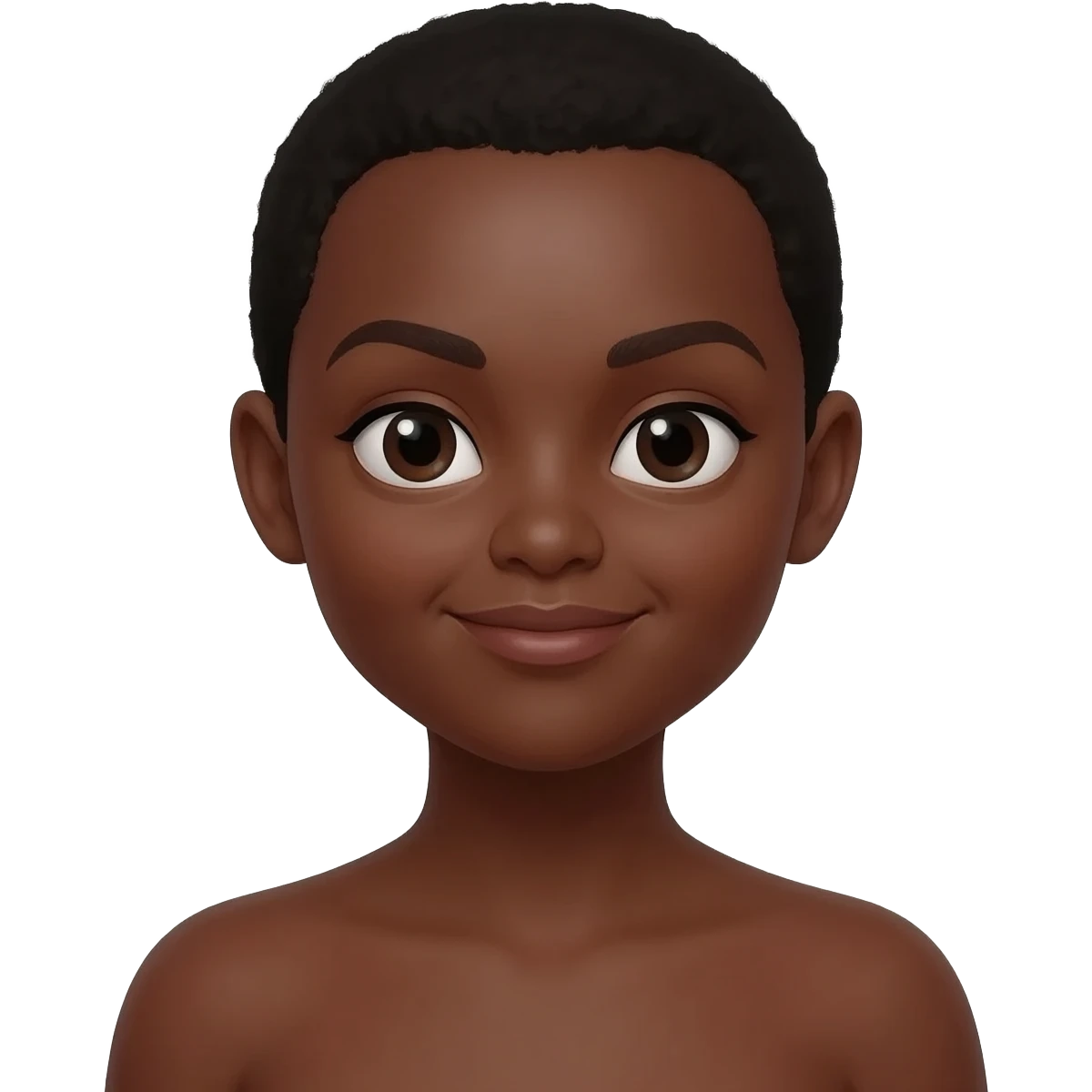 Ebony Naked emoji