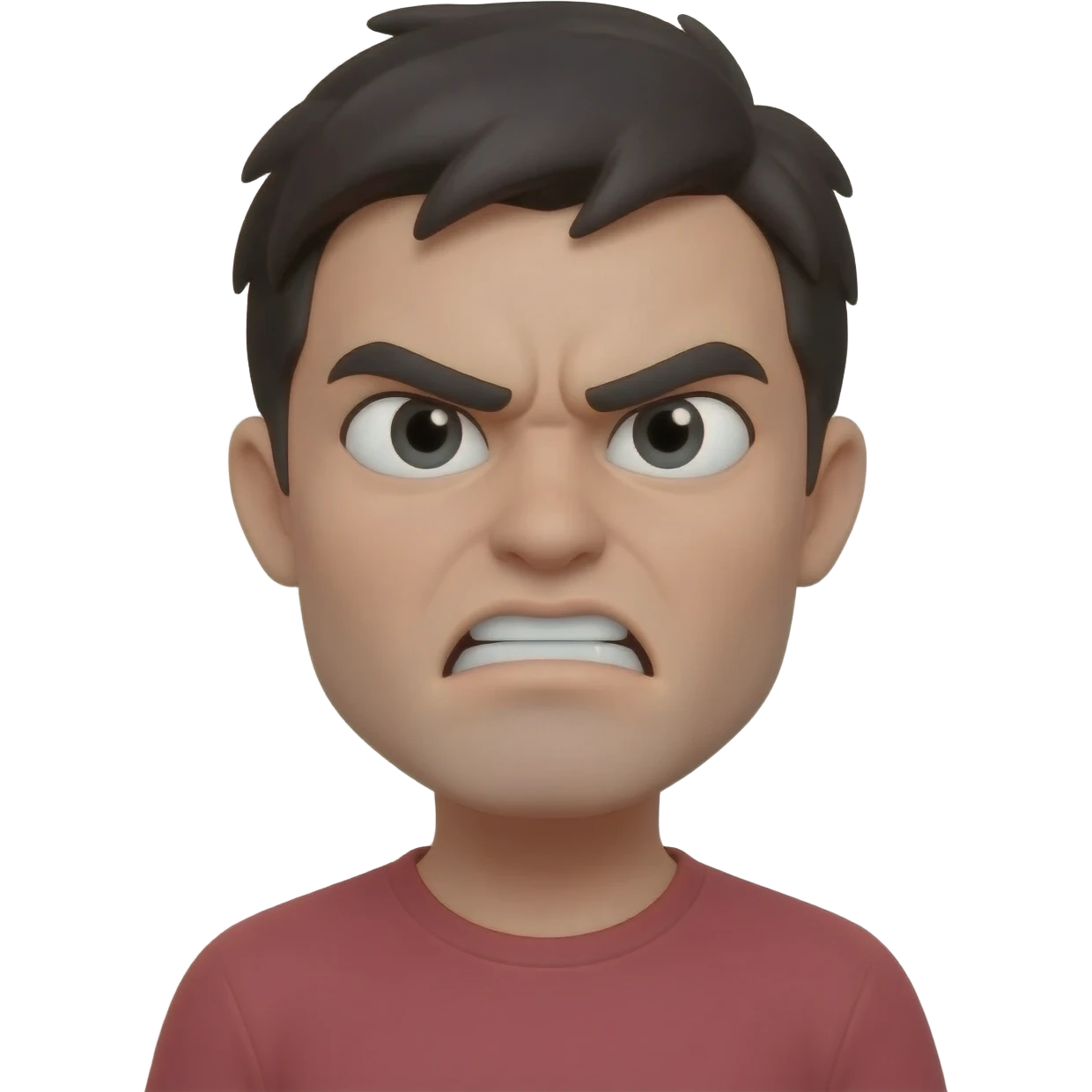 orang yang marah emoji